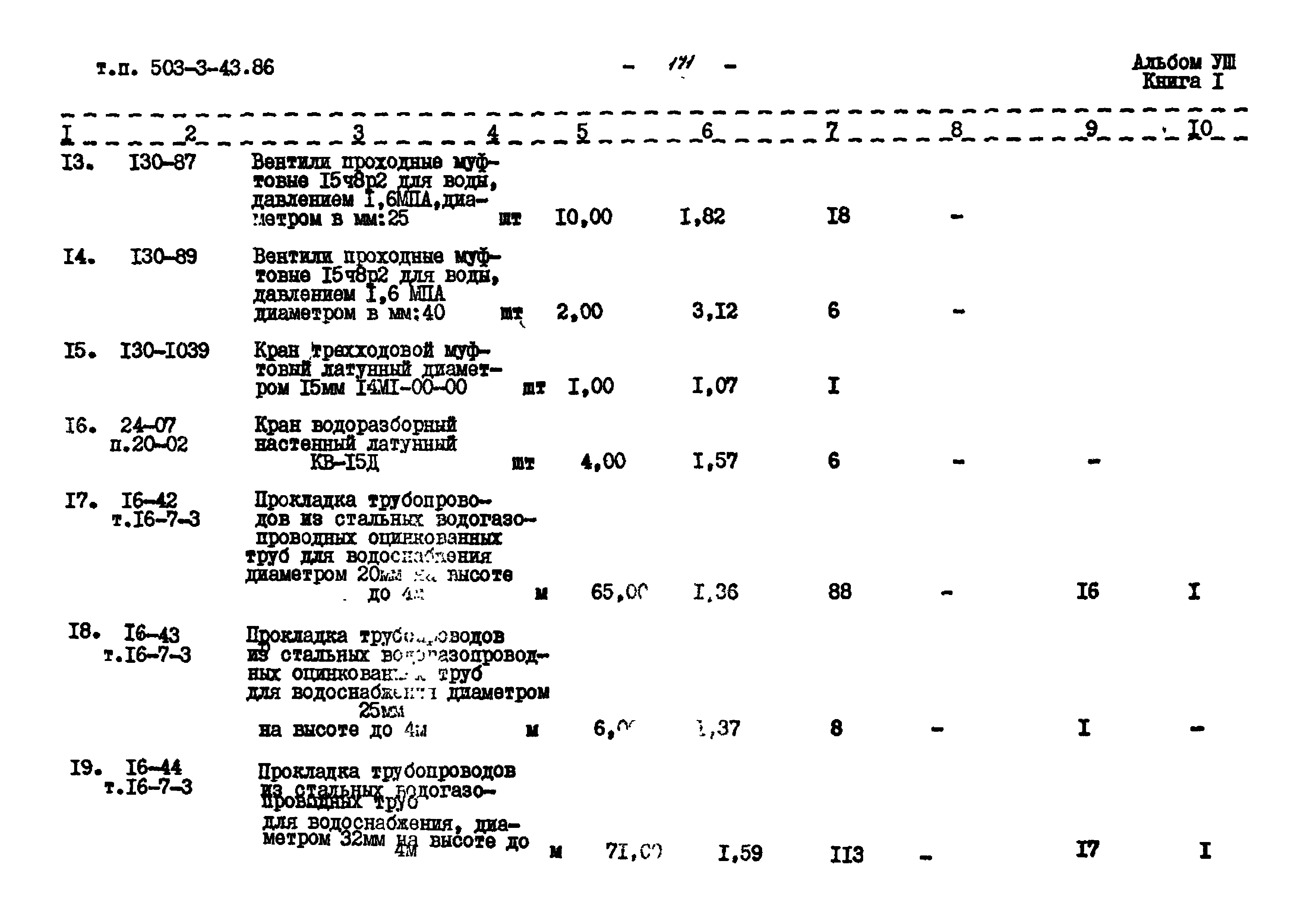 Типовой проект 503-4-43.86