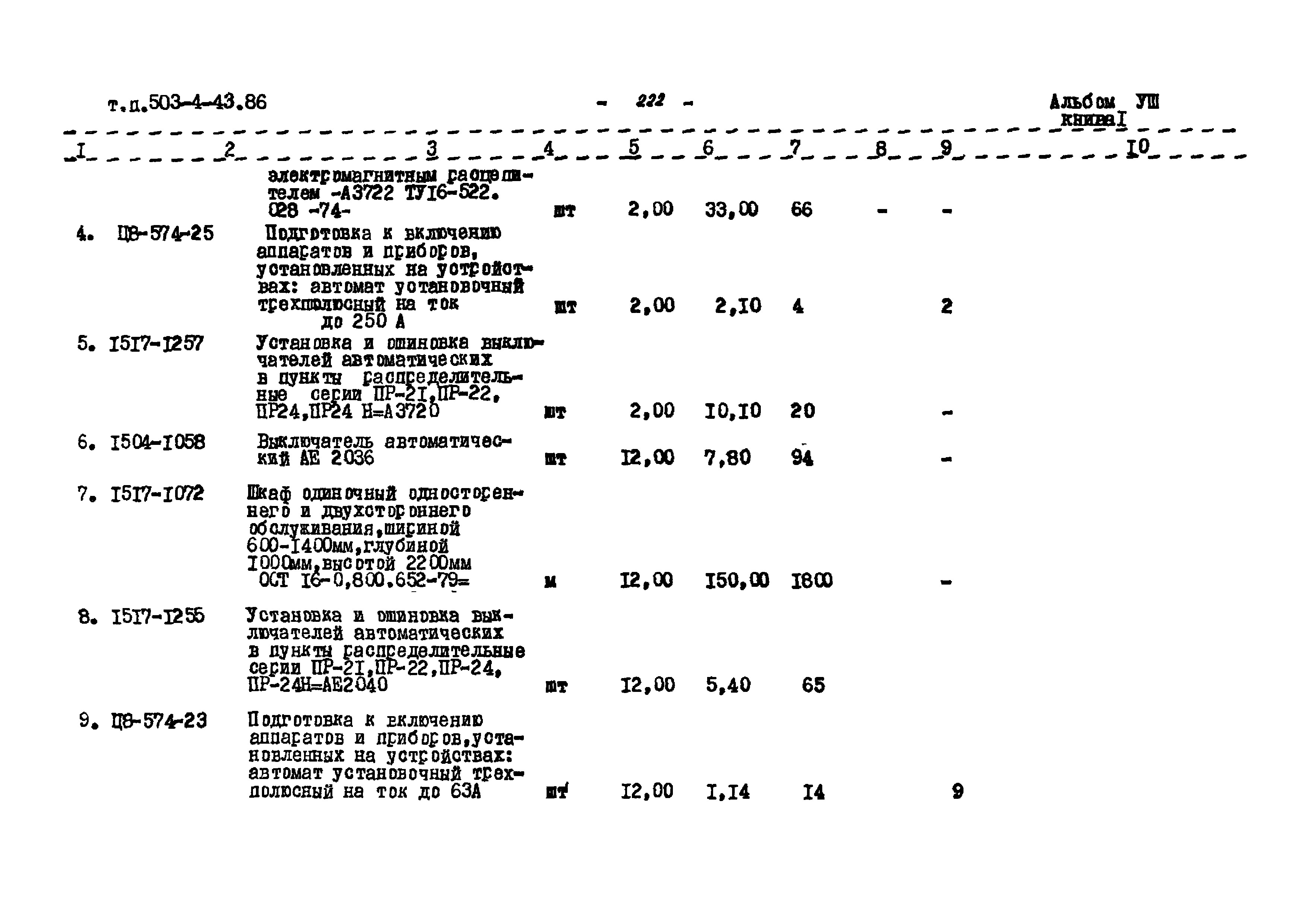 Типовой проект 503-4-43.86