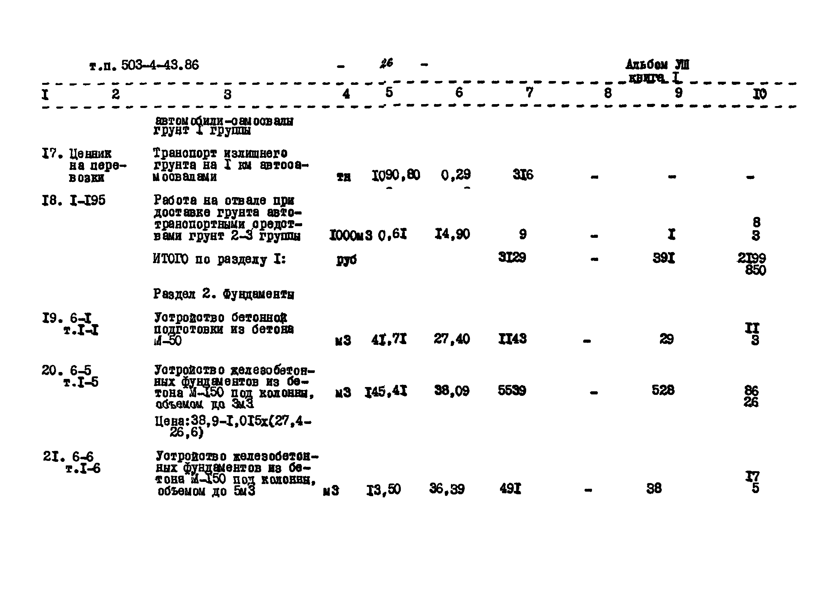 Типовой проект 503-4-43.86