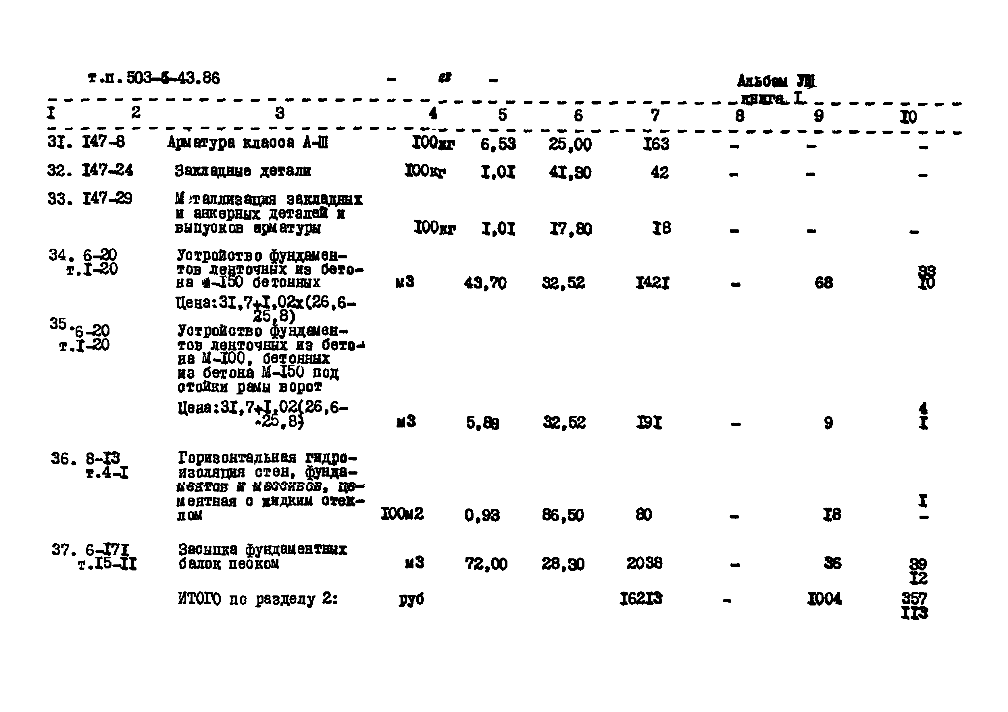 Типовой проект 503-4-43.86