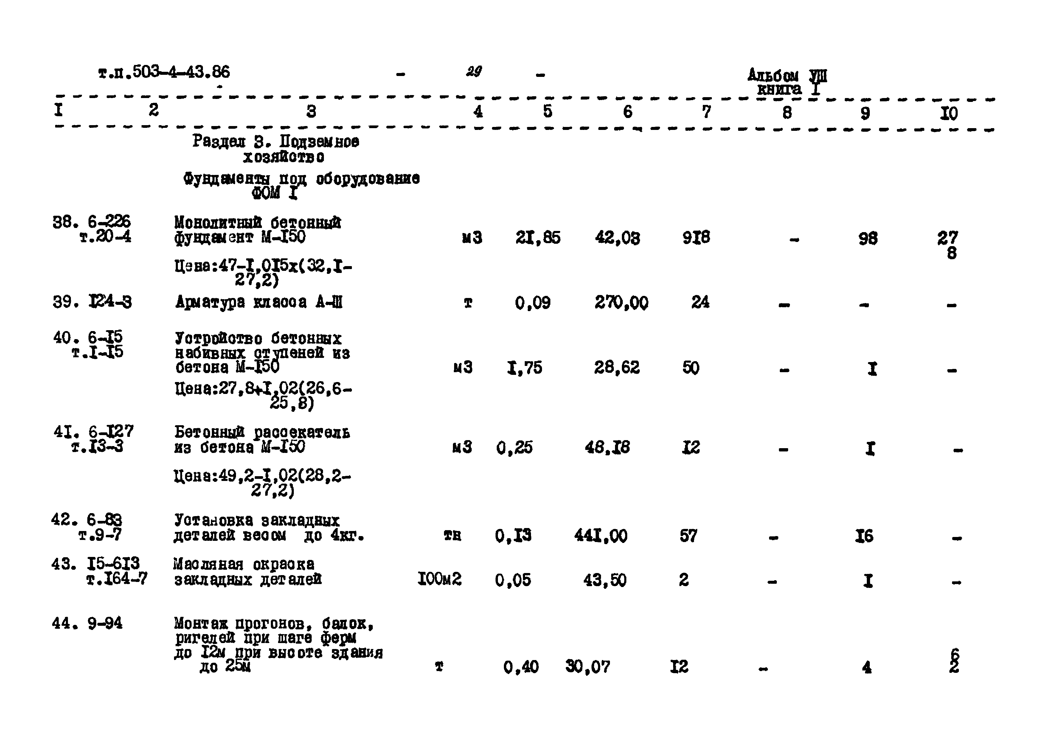 Типовой проект 503-4-43.86
