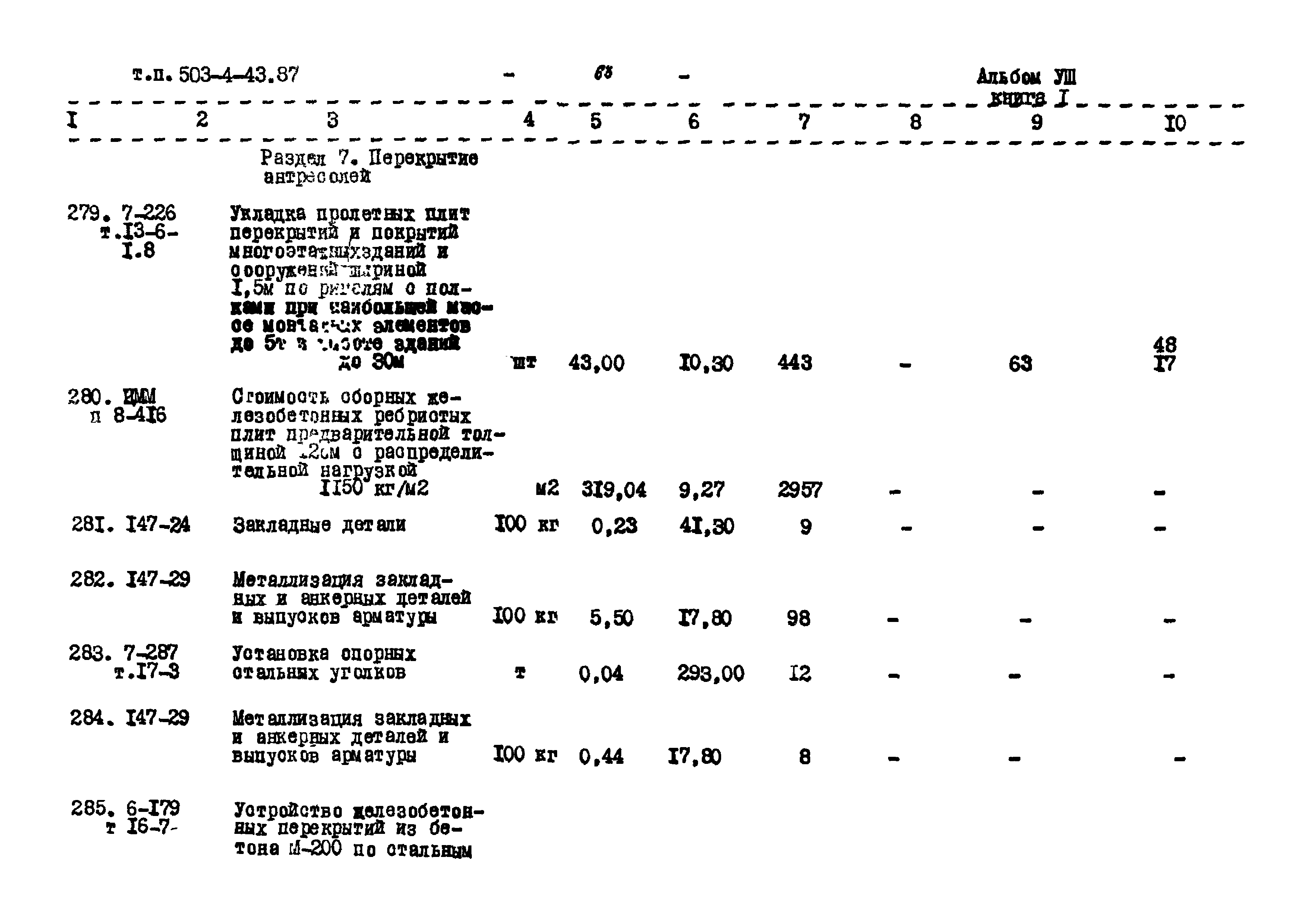 Типовой проект 503-4-43.86