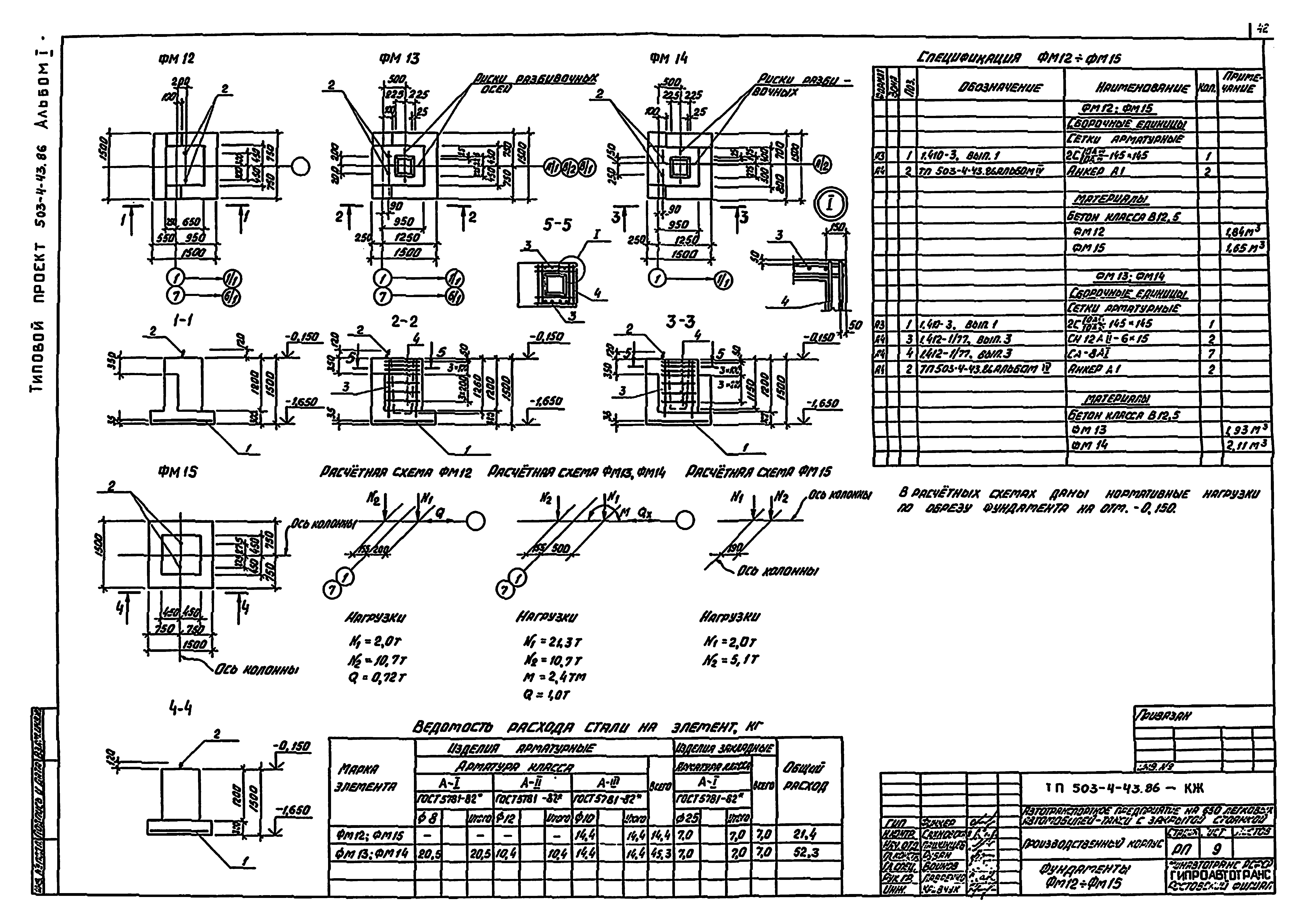 Типовой проект 503-4-43.86