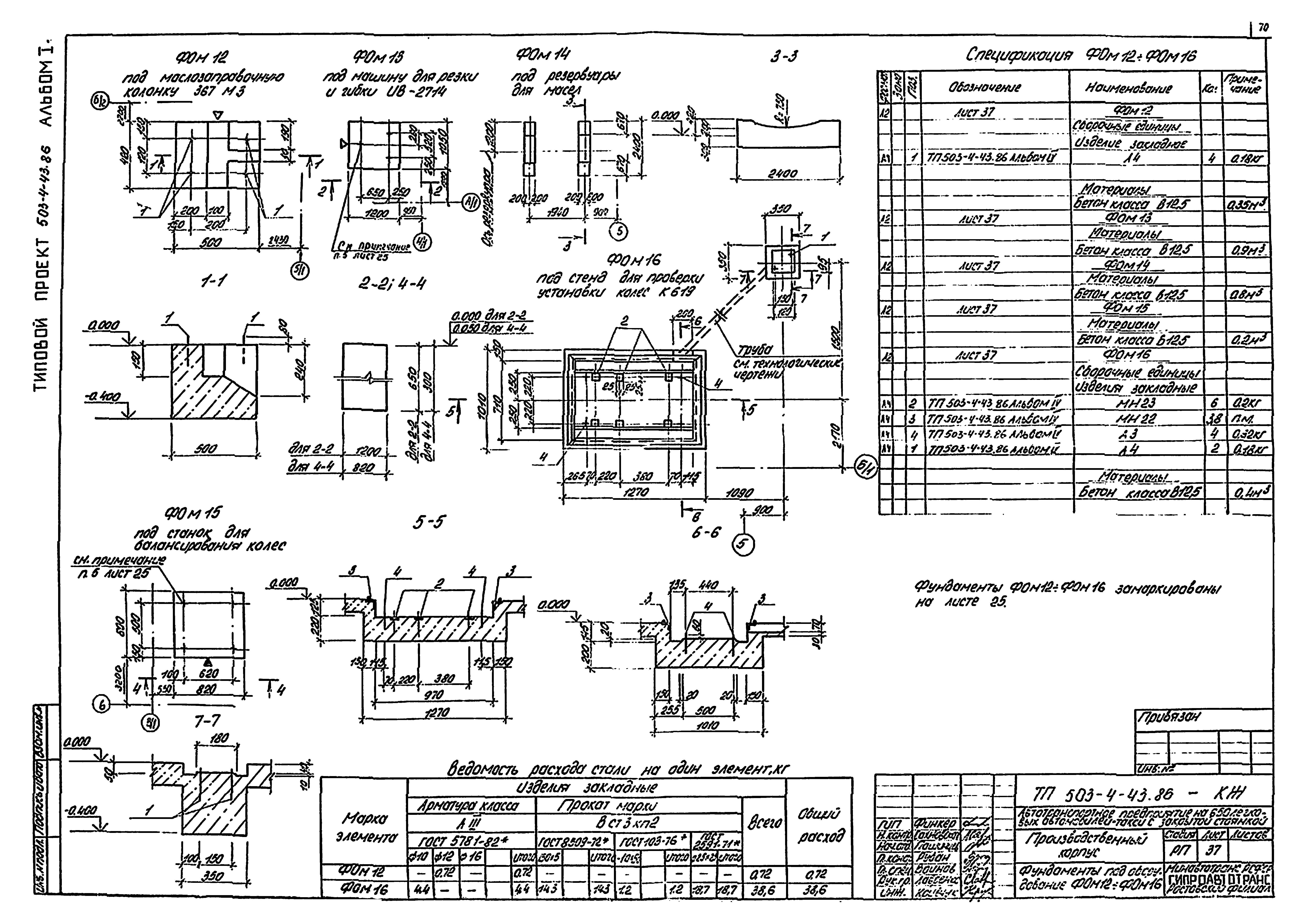 Типовой проект 503-4-43.86