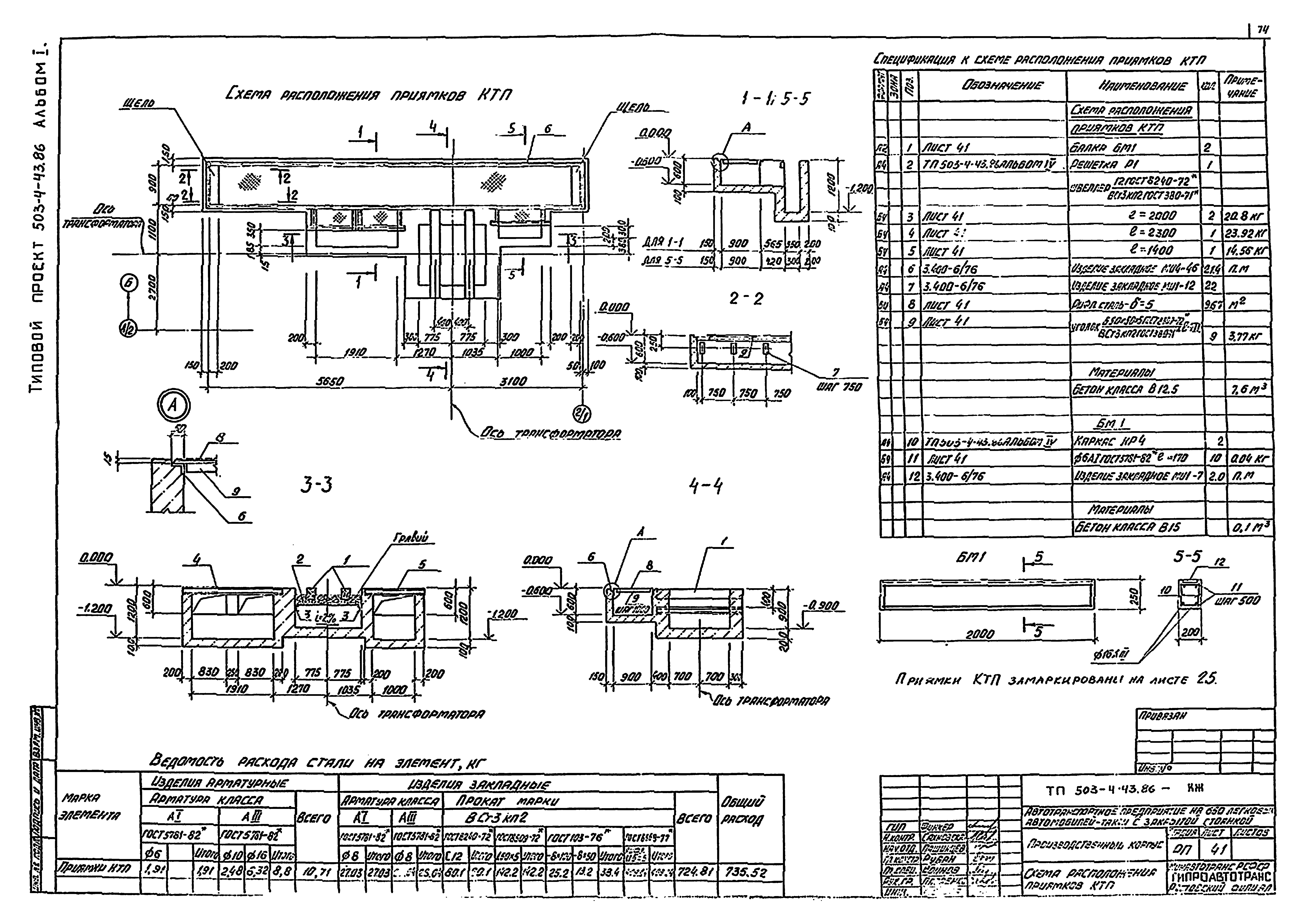 Типовой проект 503-4-43.86