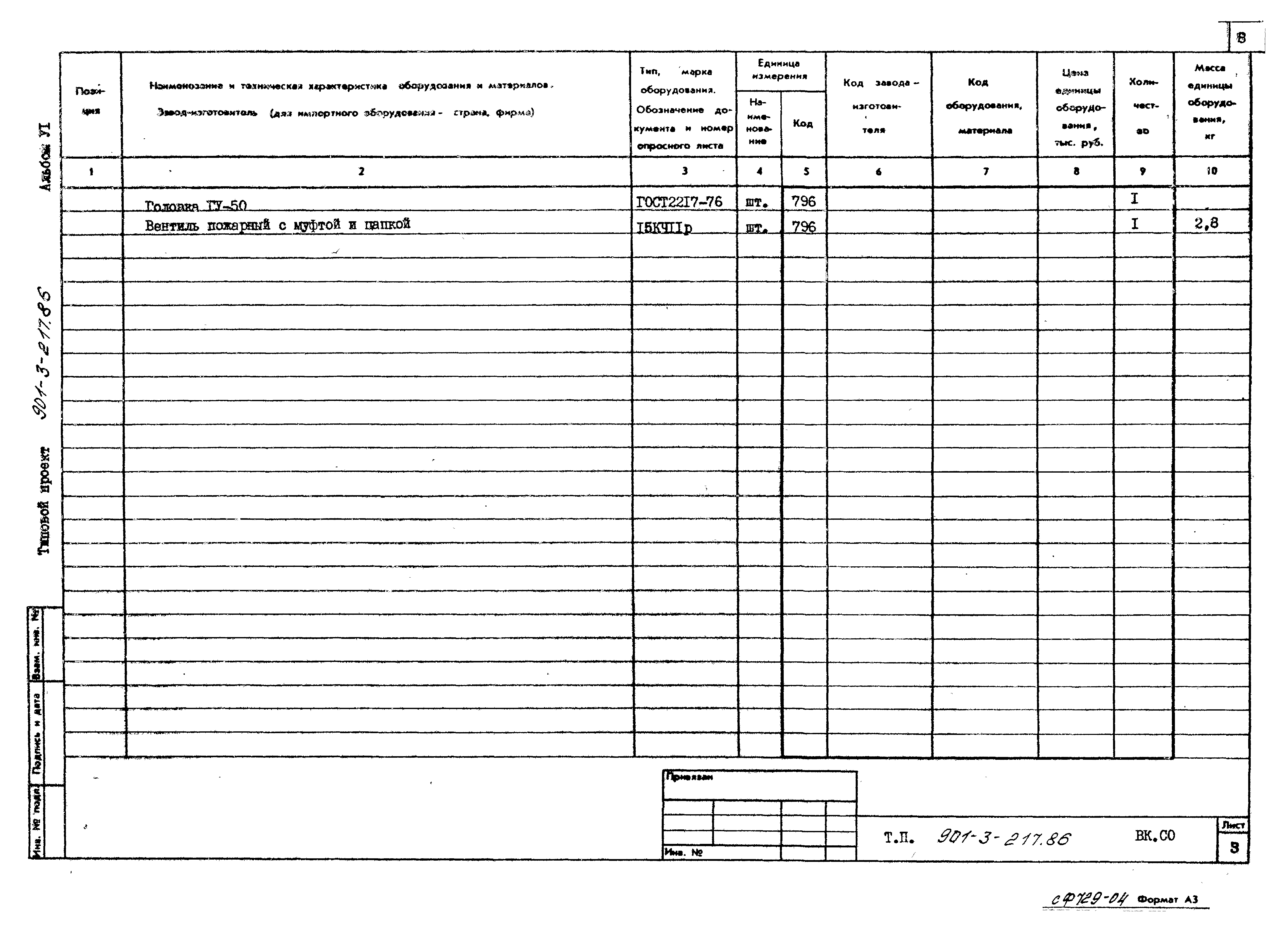 Типовой проект 901-3-217.86