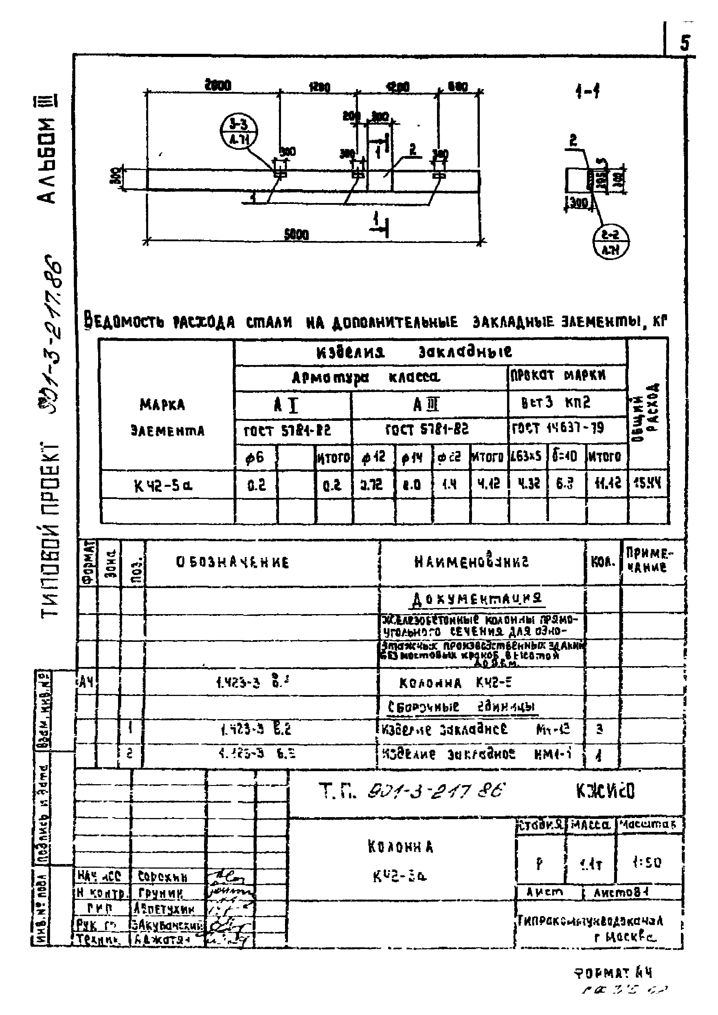 Типовой проект 901-3-217.86