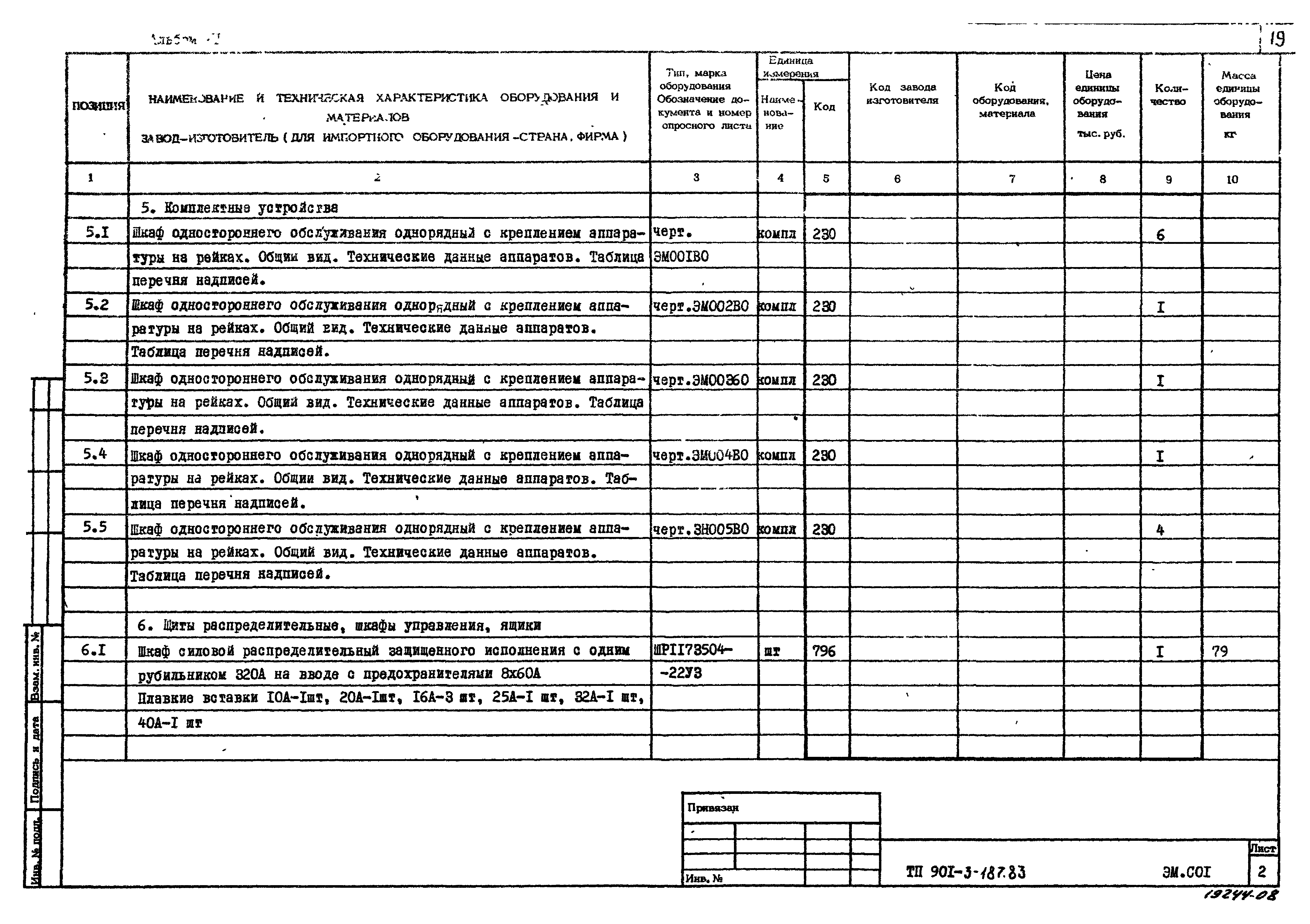 Типовой проект 901-3-187.83