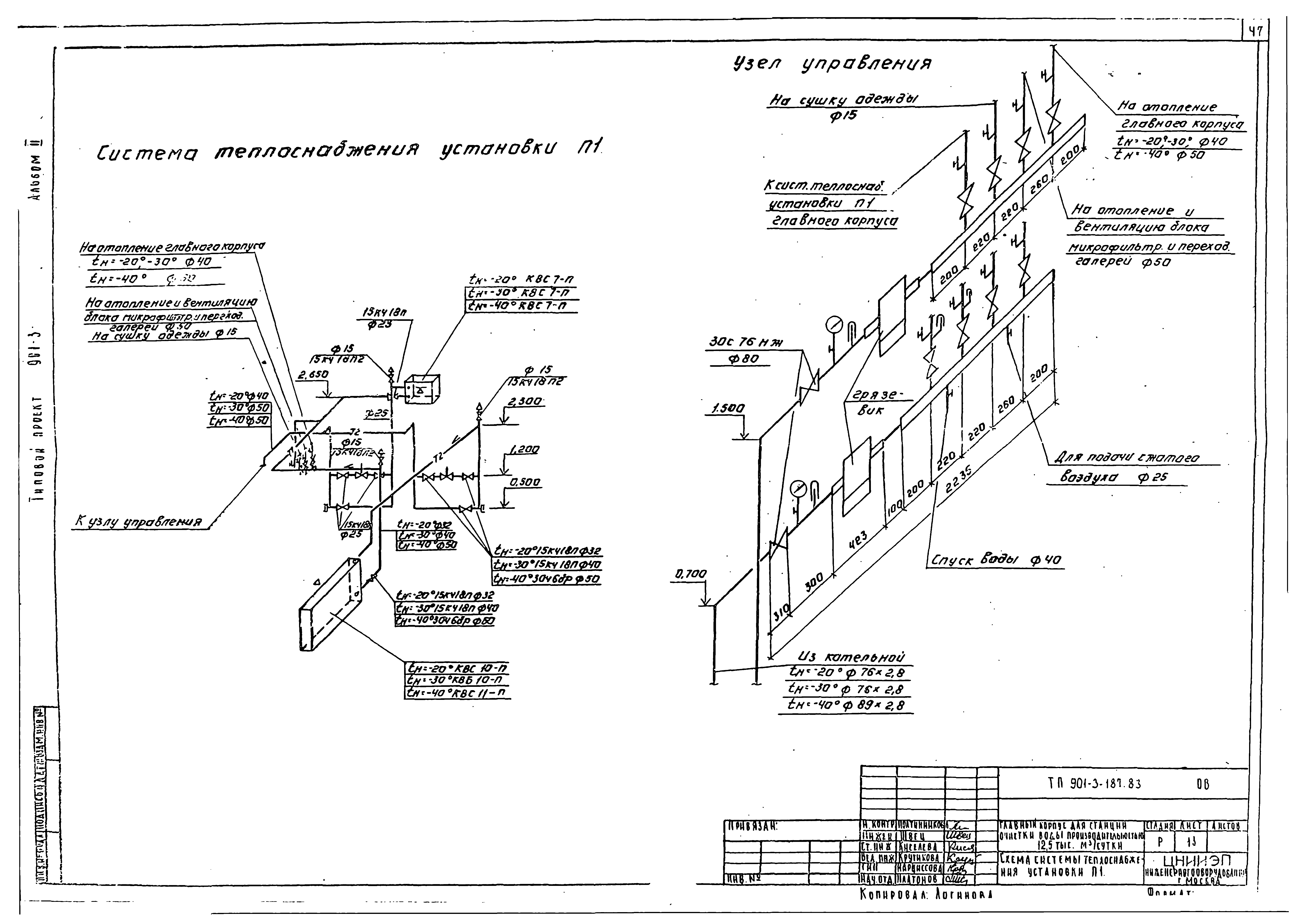 Типовой проект 901-3-187.83