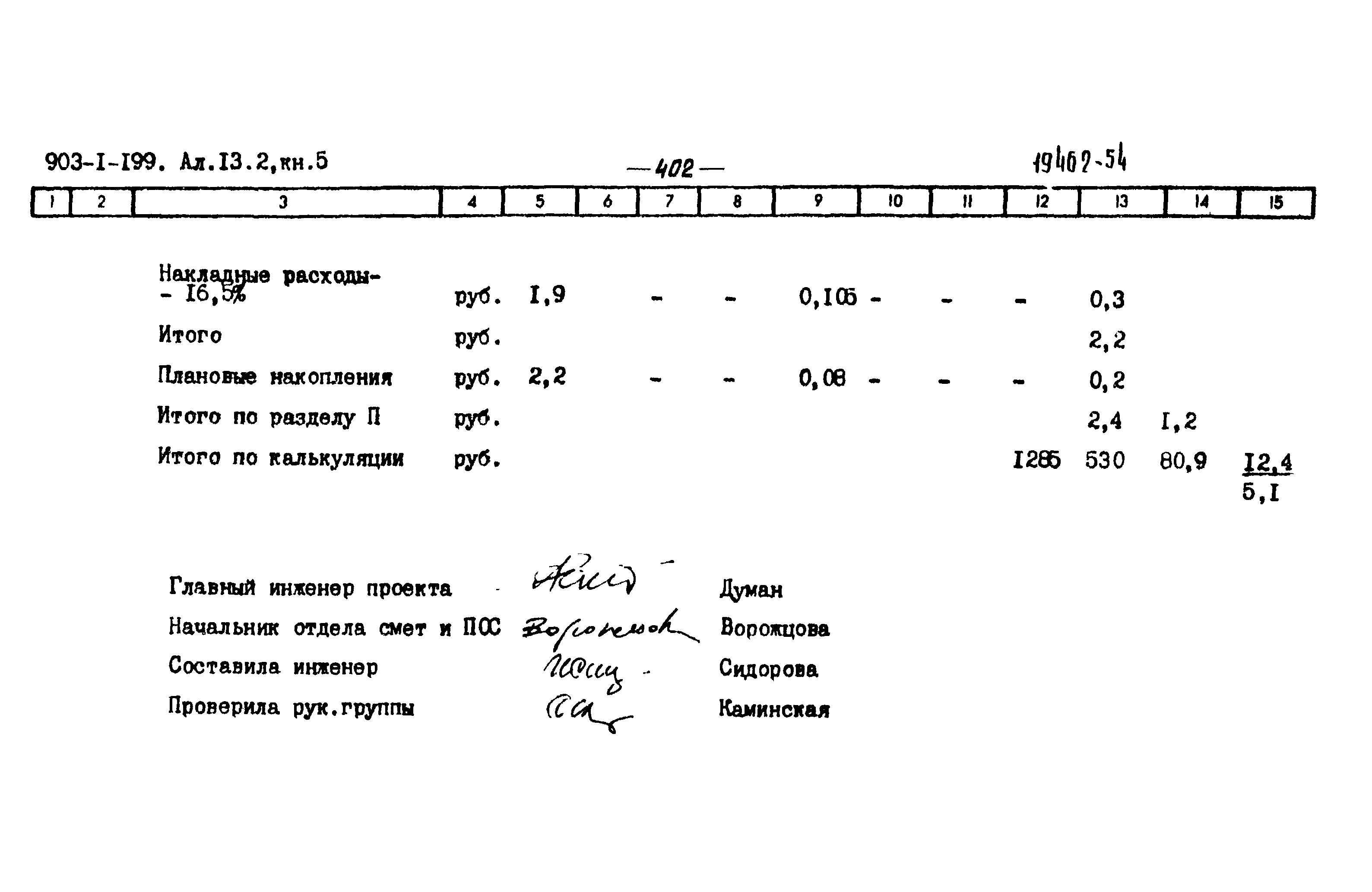Типовой проект 903-1-206