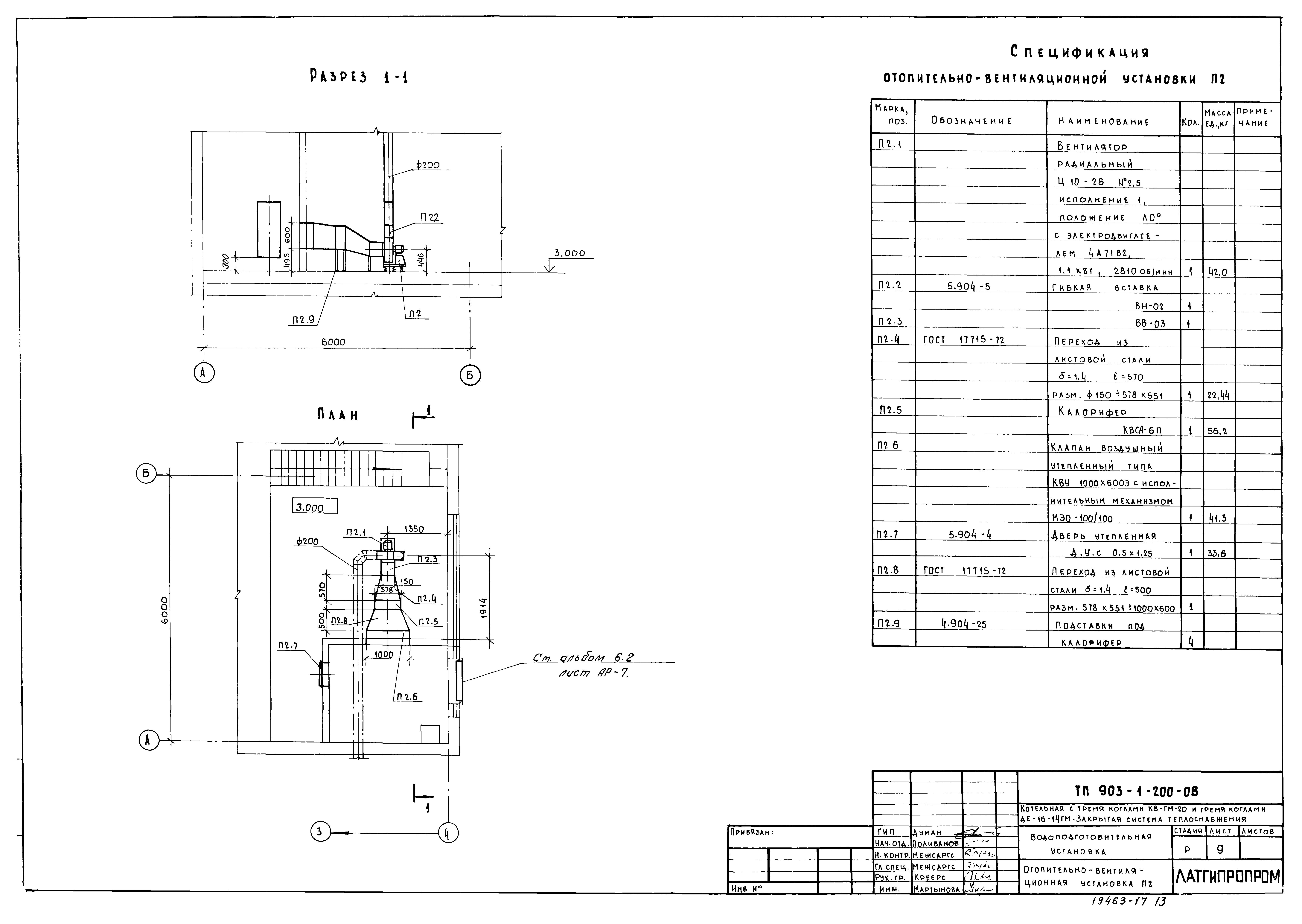 Типовой проект 903-1-206
