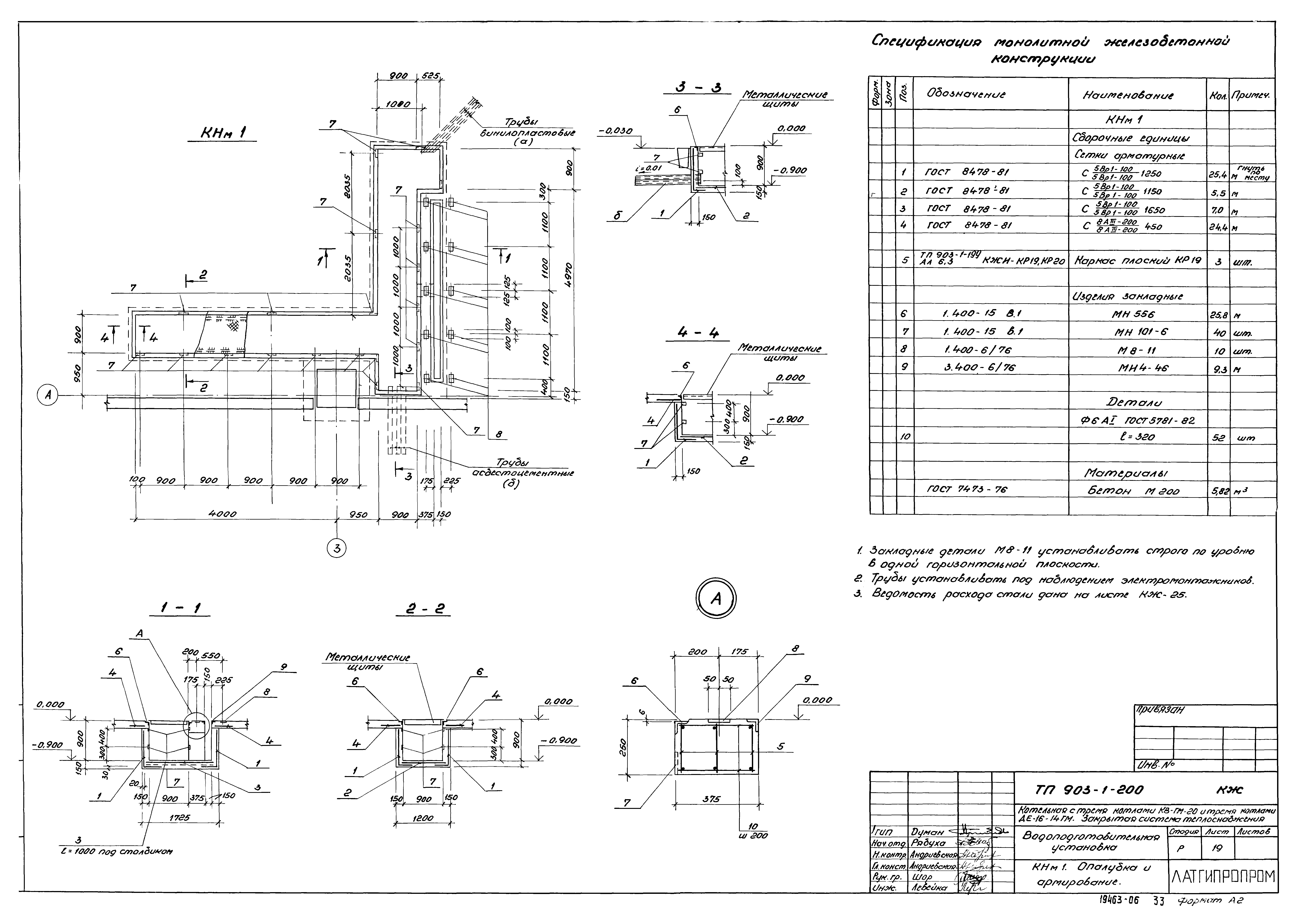 Типовой проект 903-1-206