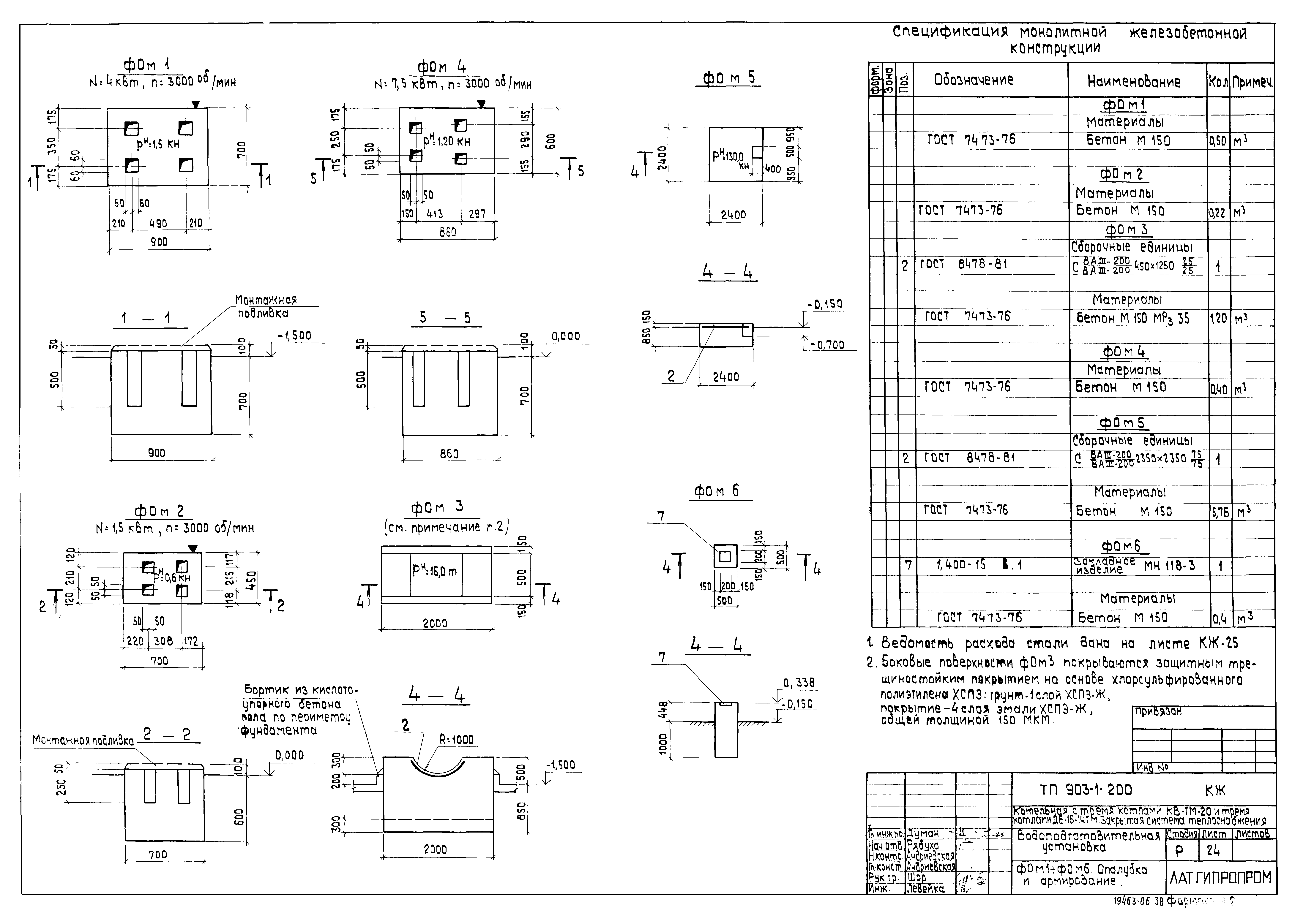 Типовой проект 903-1-206