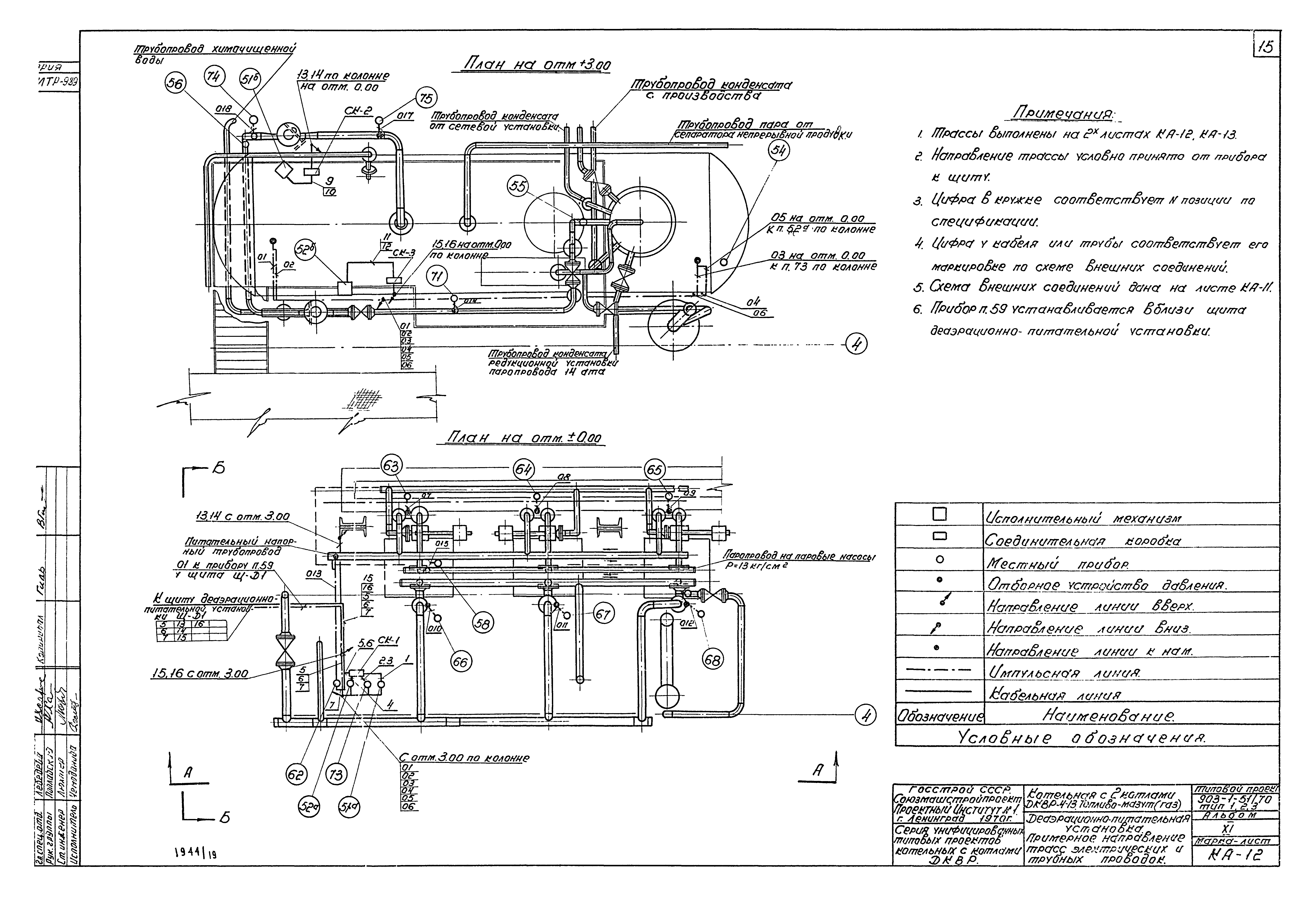 Типовой проект 903-1-52/70