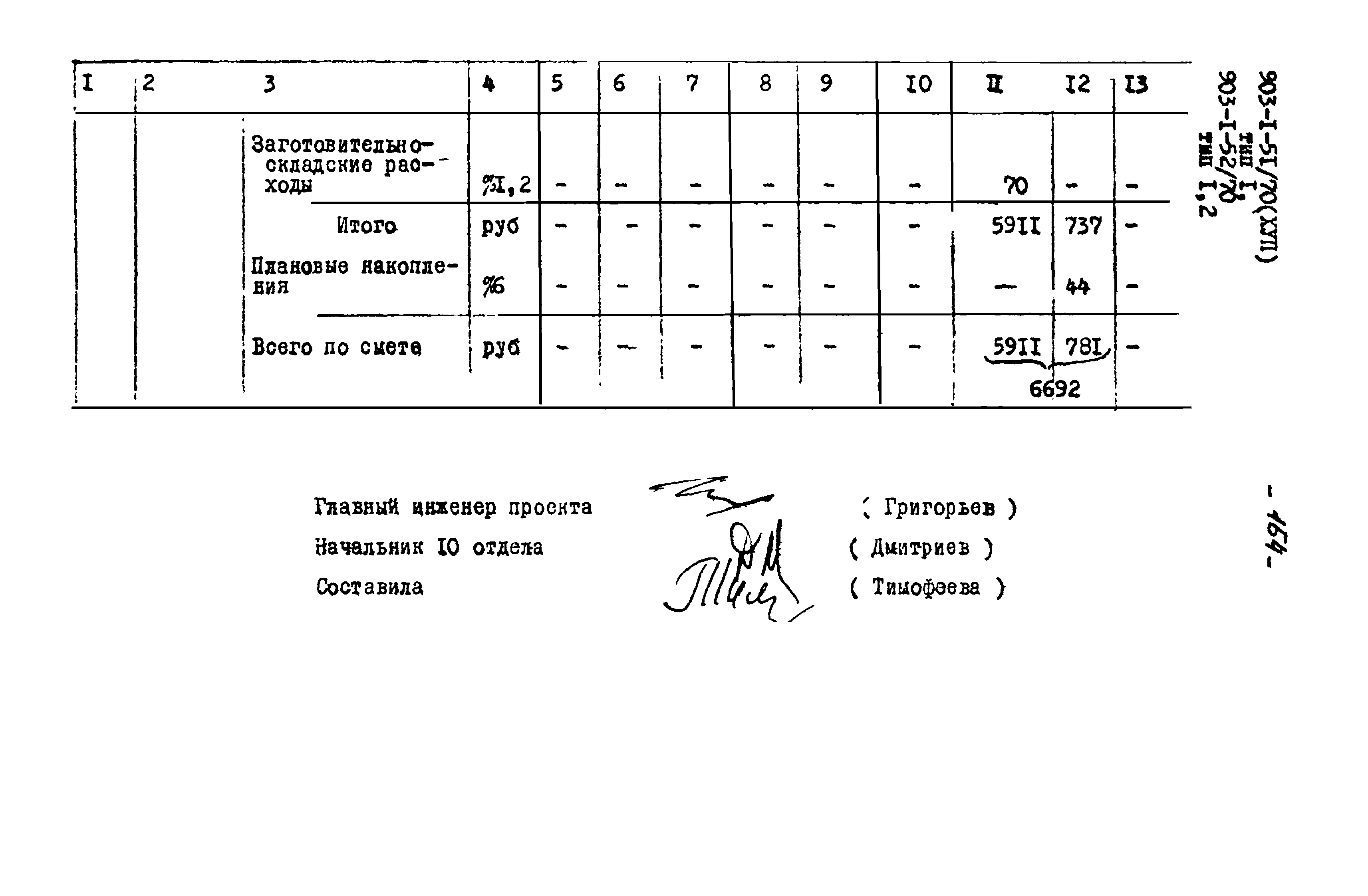 Типовой проект 903-1-51/70