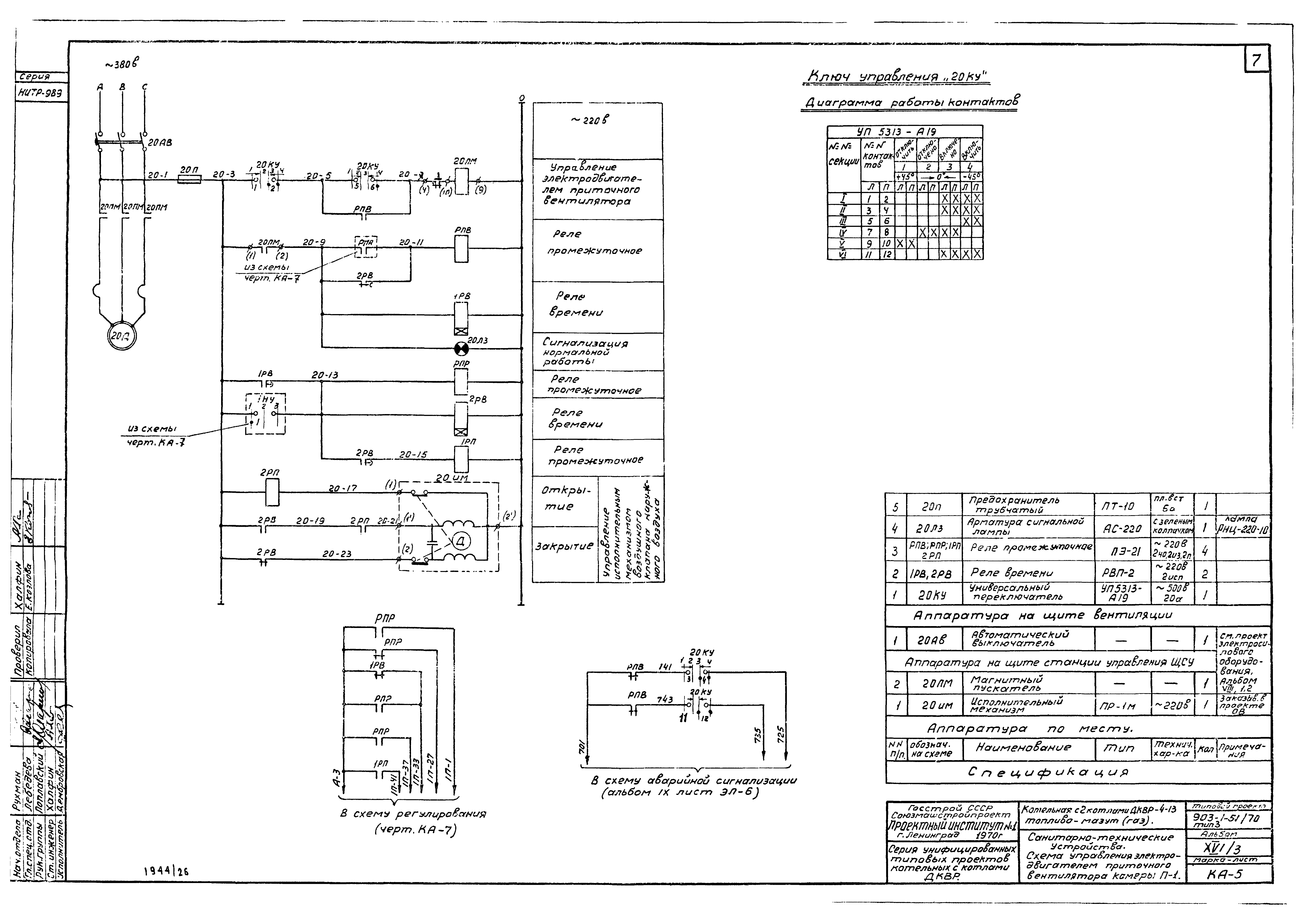 Типовой проект 903-1-51/70