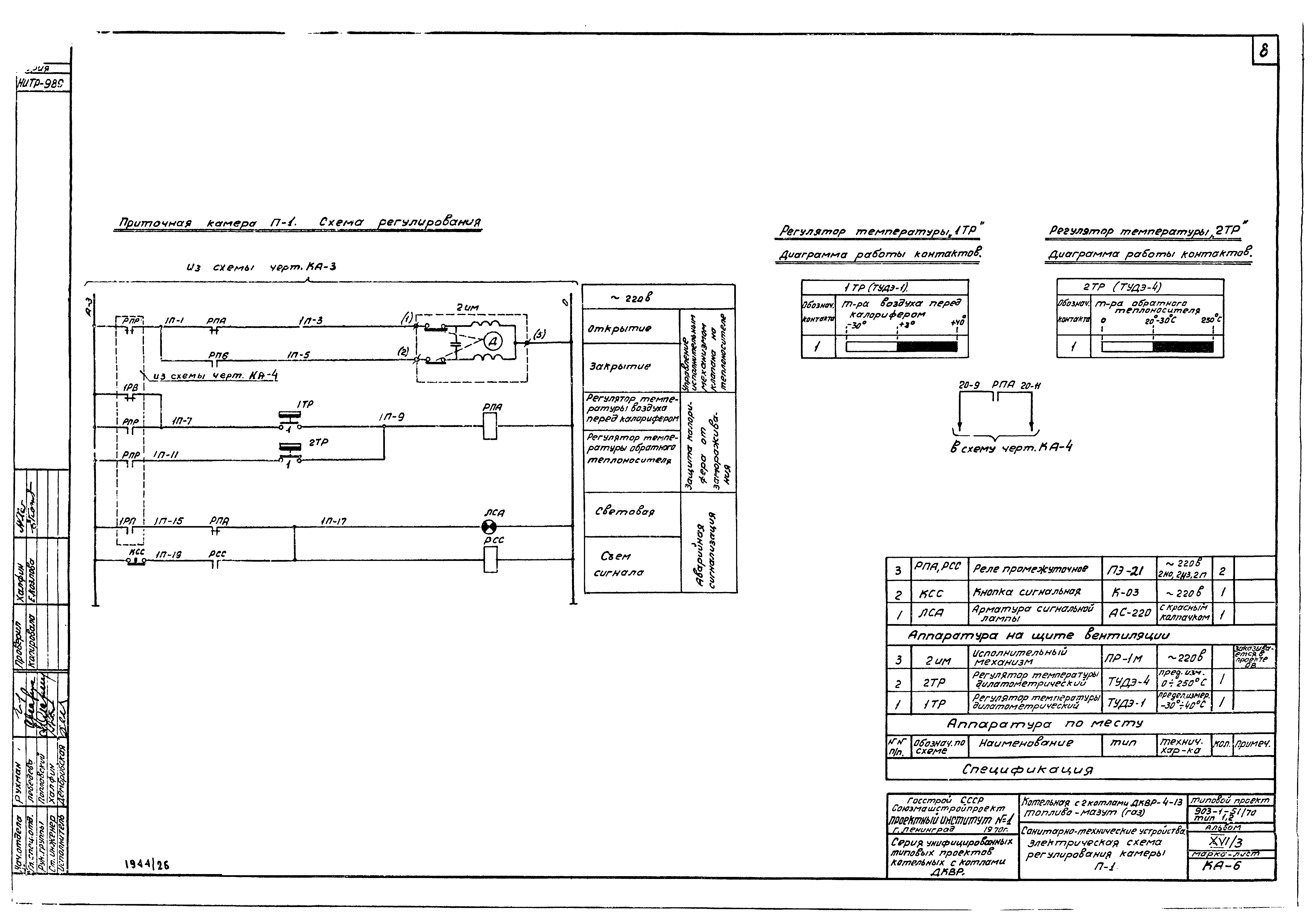 Типовой проект 903-1-51/70
