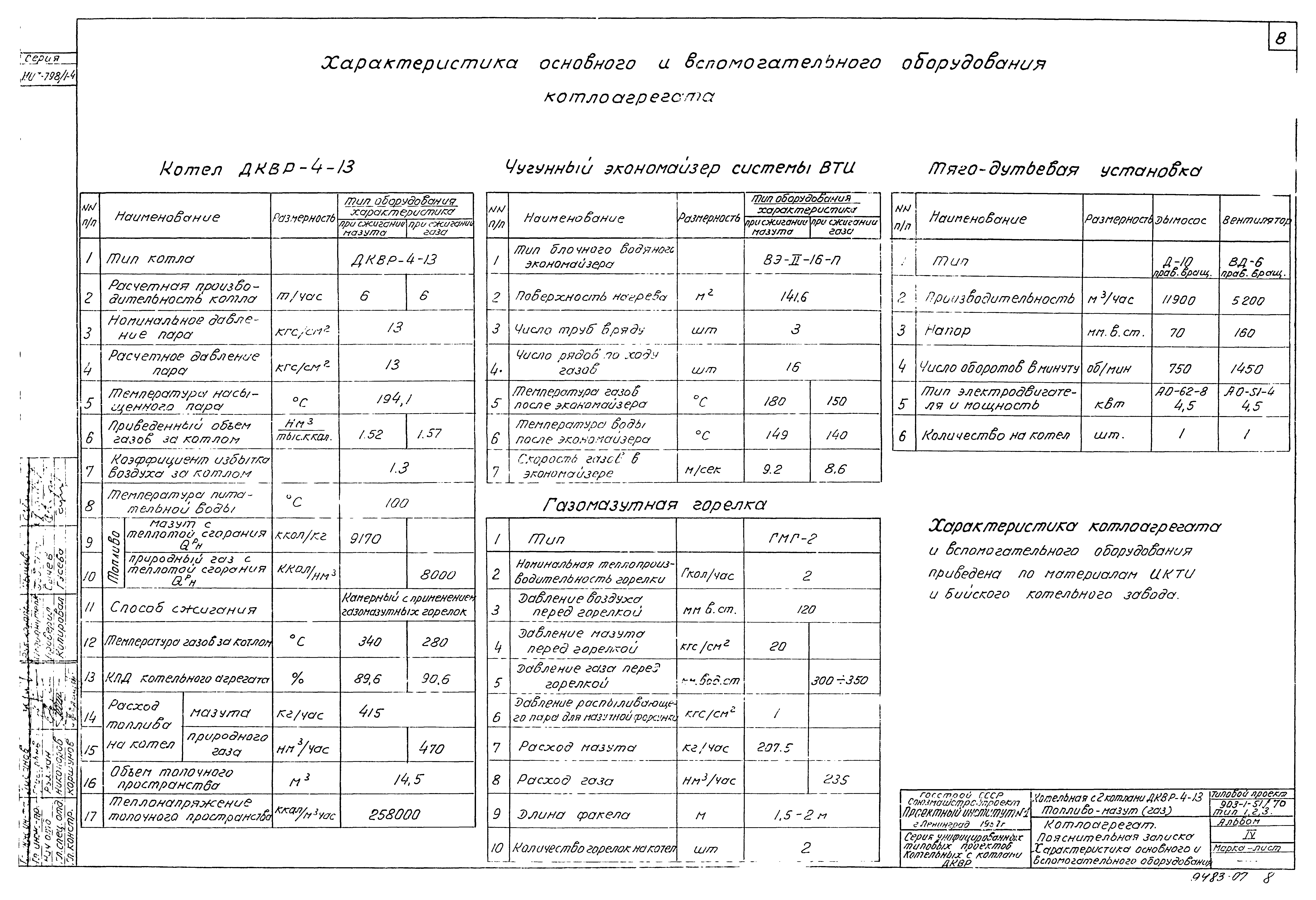 Типовой проект 903-1-51/70