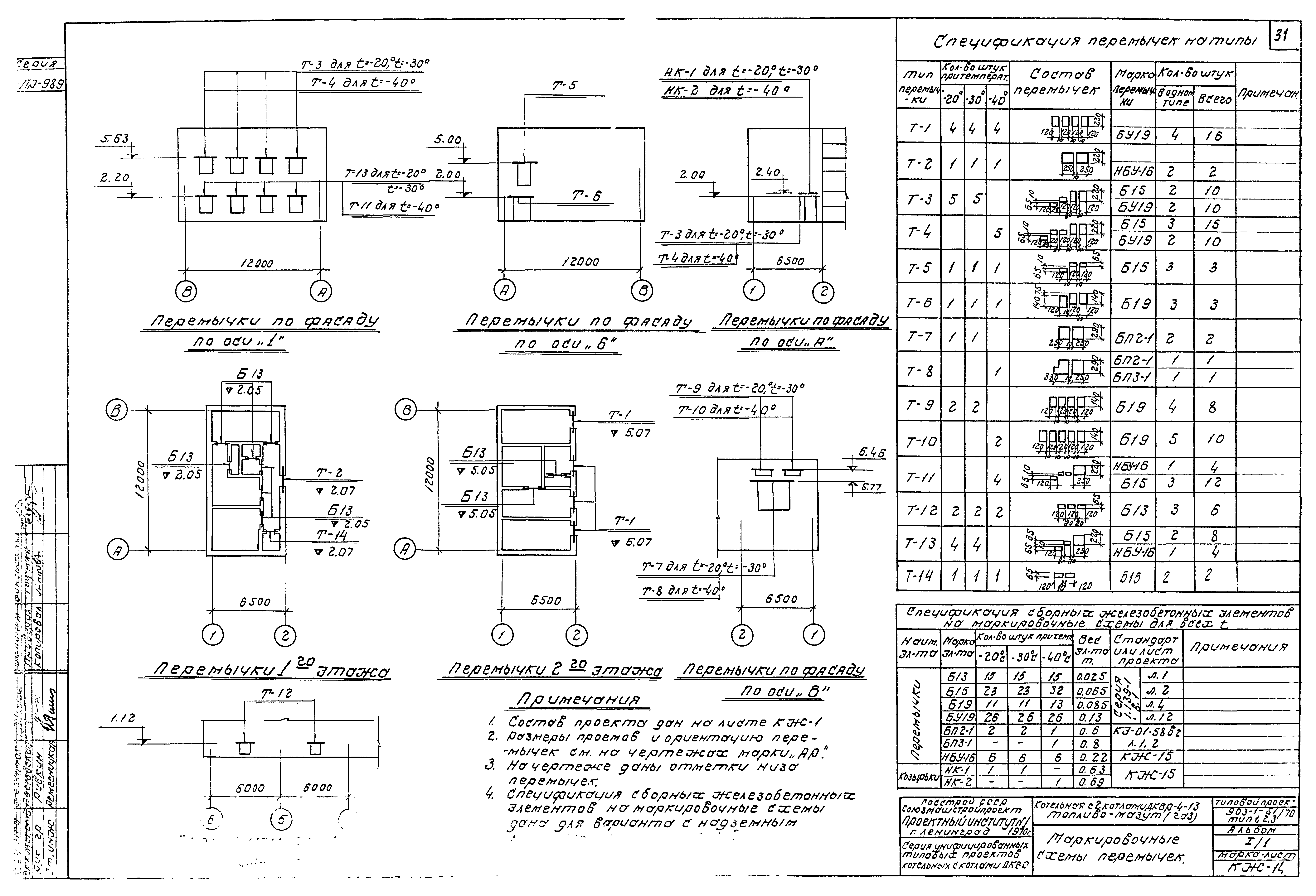 Типовой проект скамья тип 1с 1а