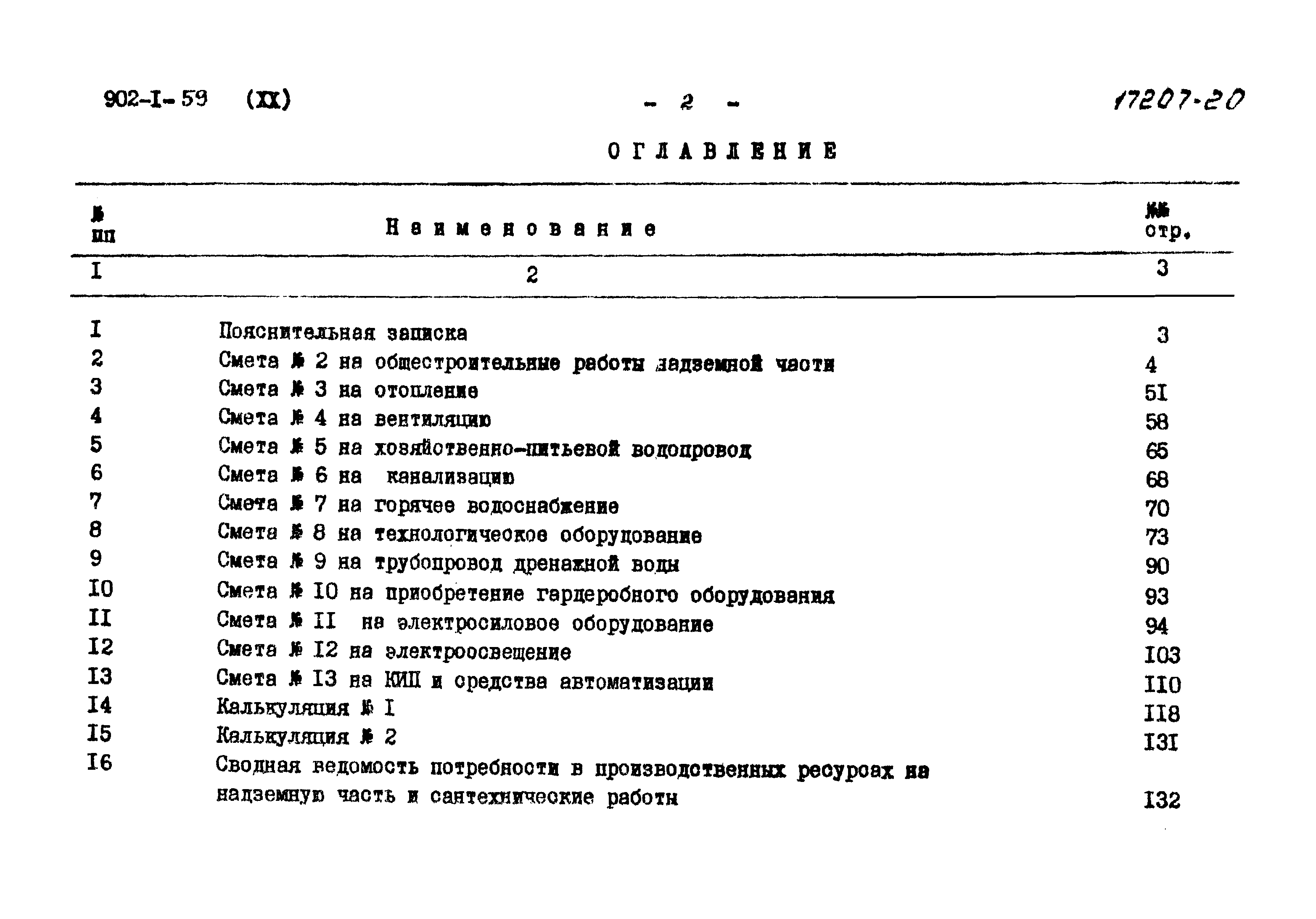 Типовой проект 902-1-59