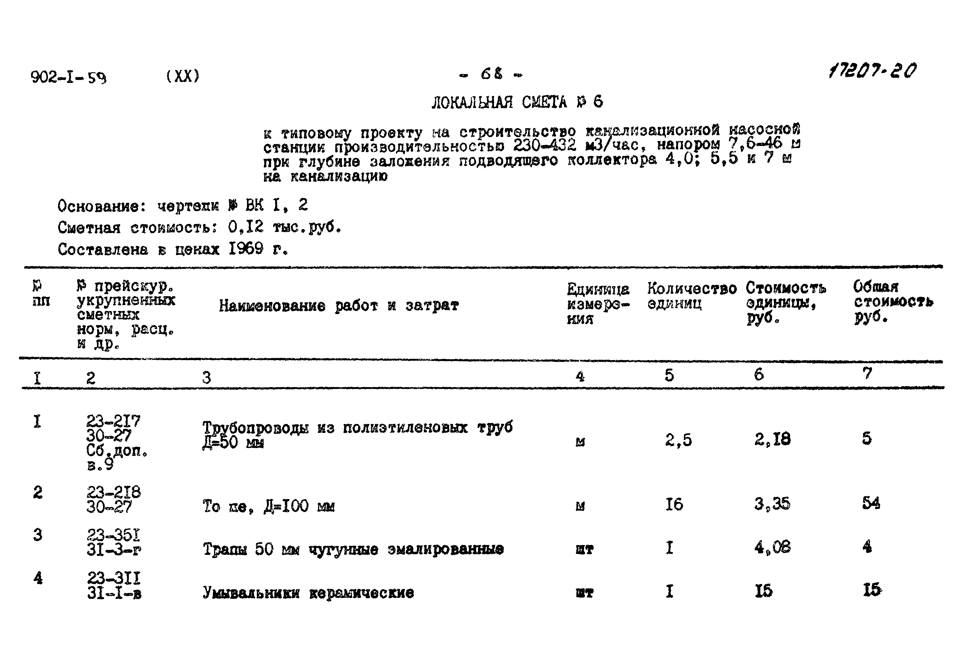 Типовой проект 902-1-59