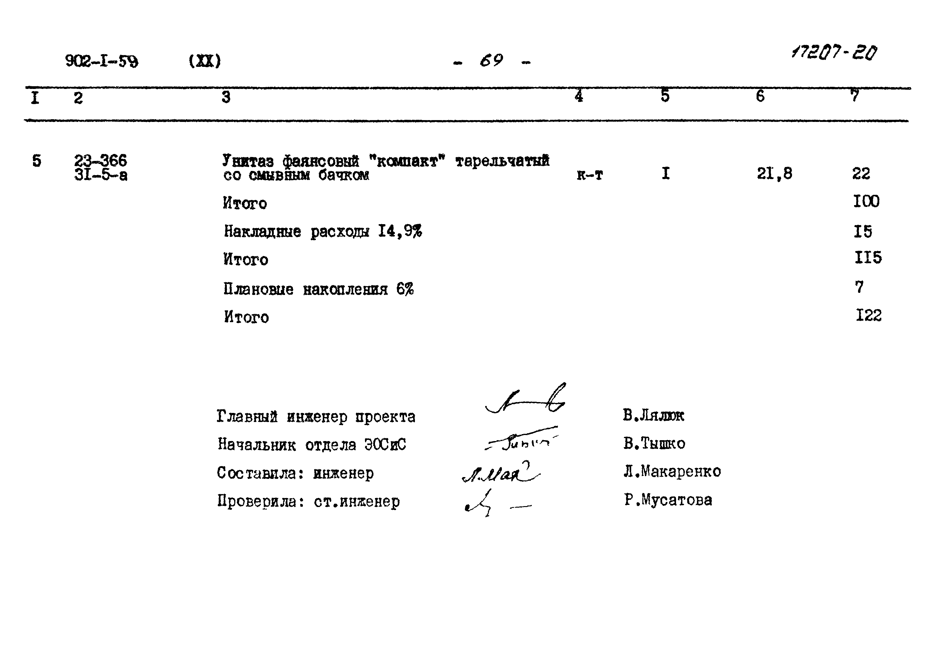 Типовой проект 902-1-59