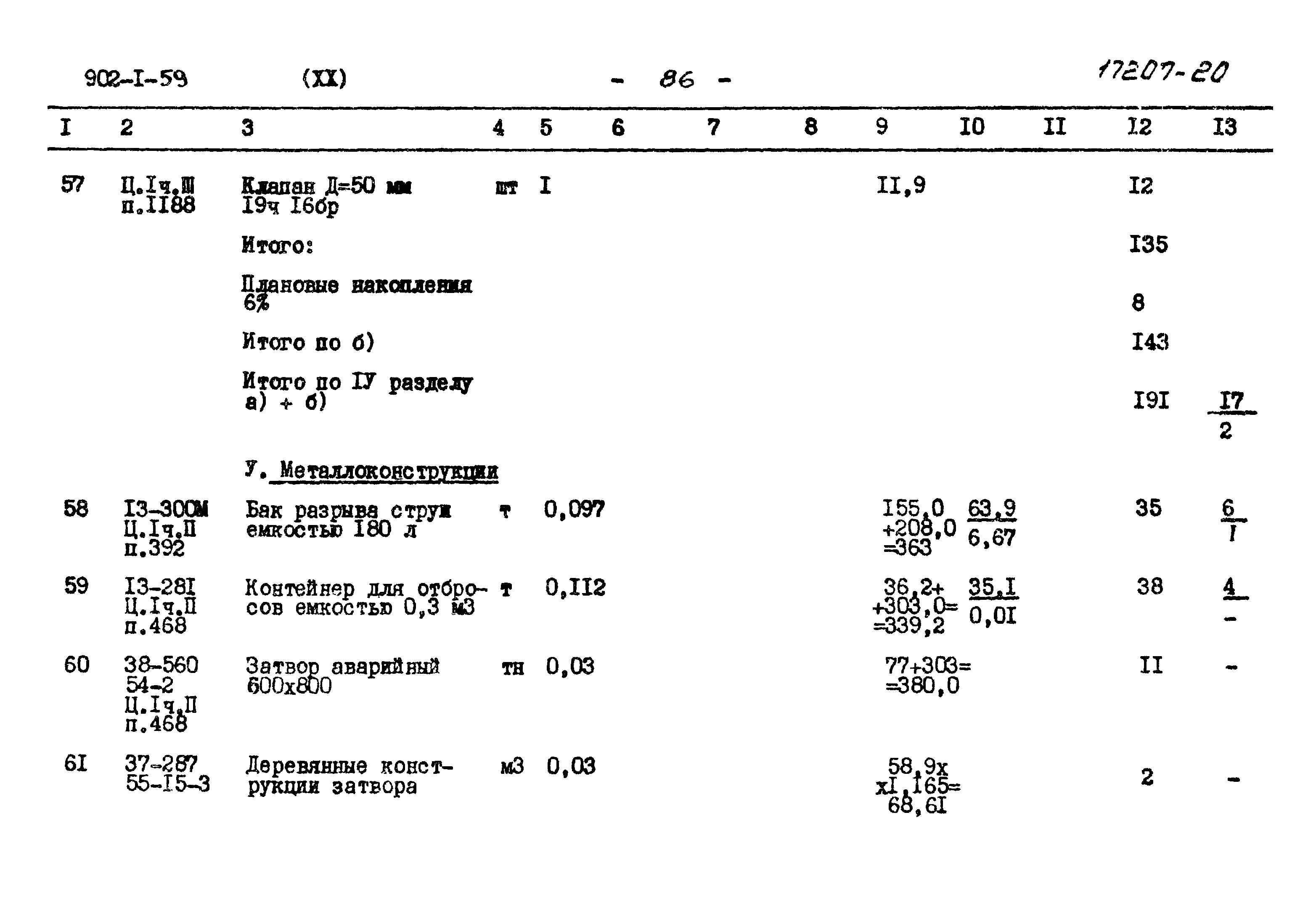 Типовой проект 902-1-59
