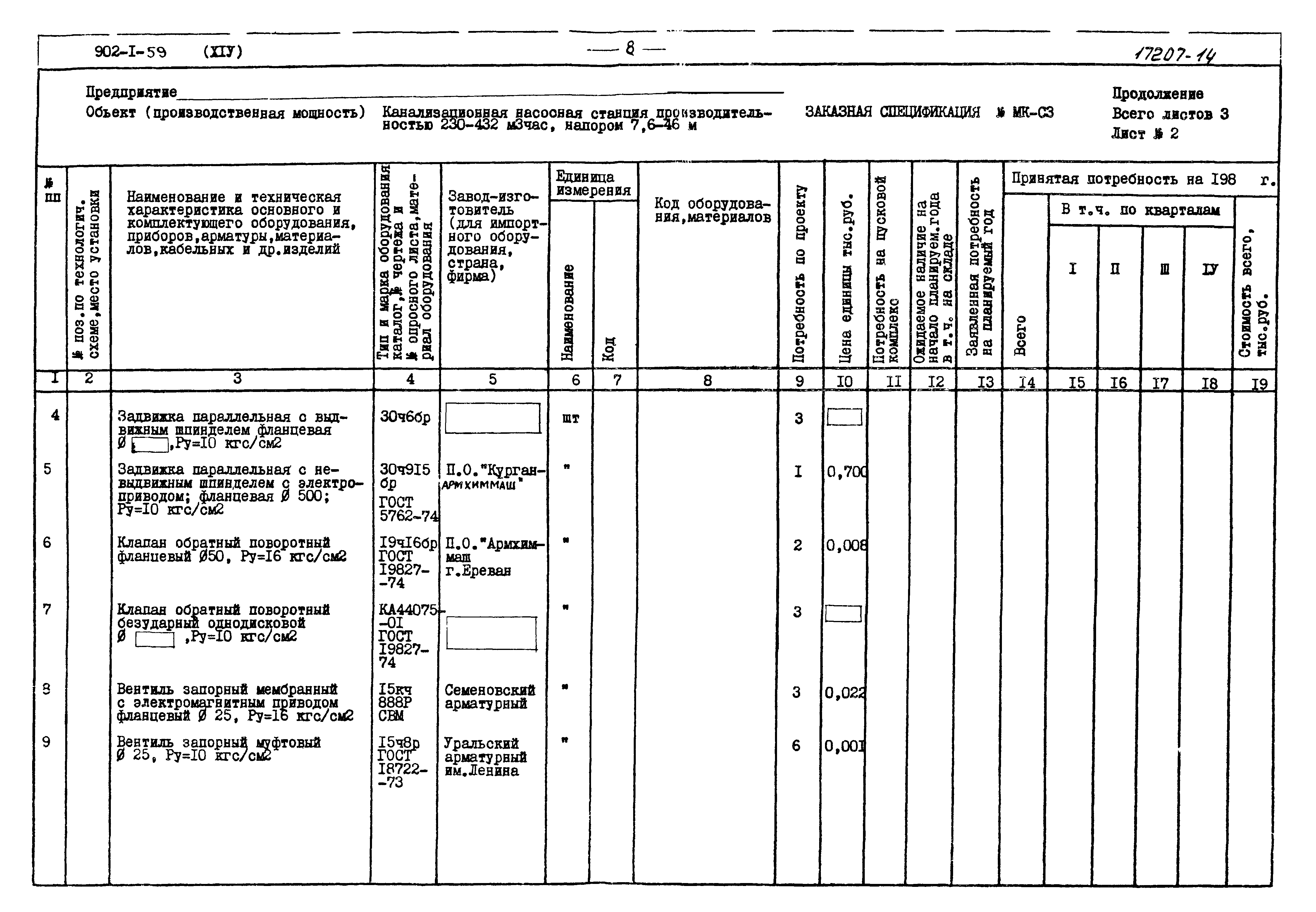 Типовой проект 902-1-59