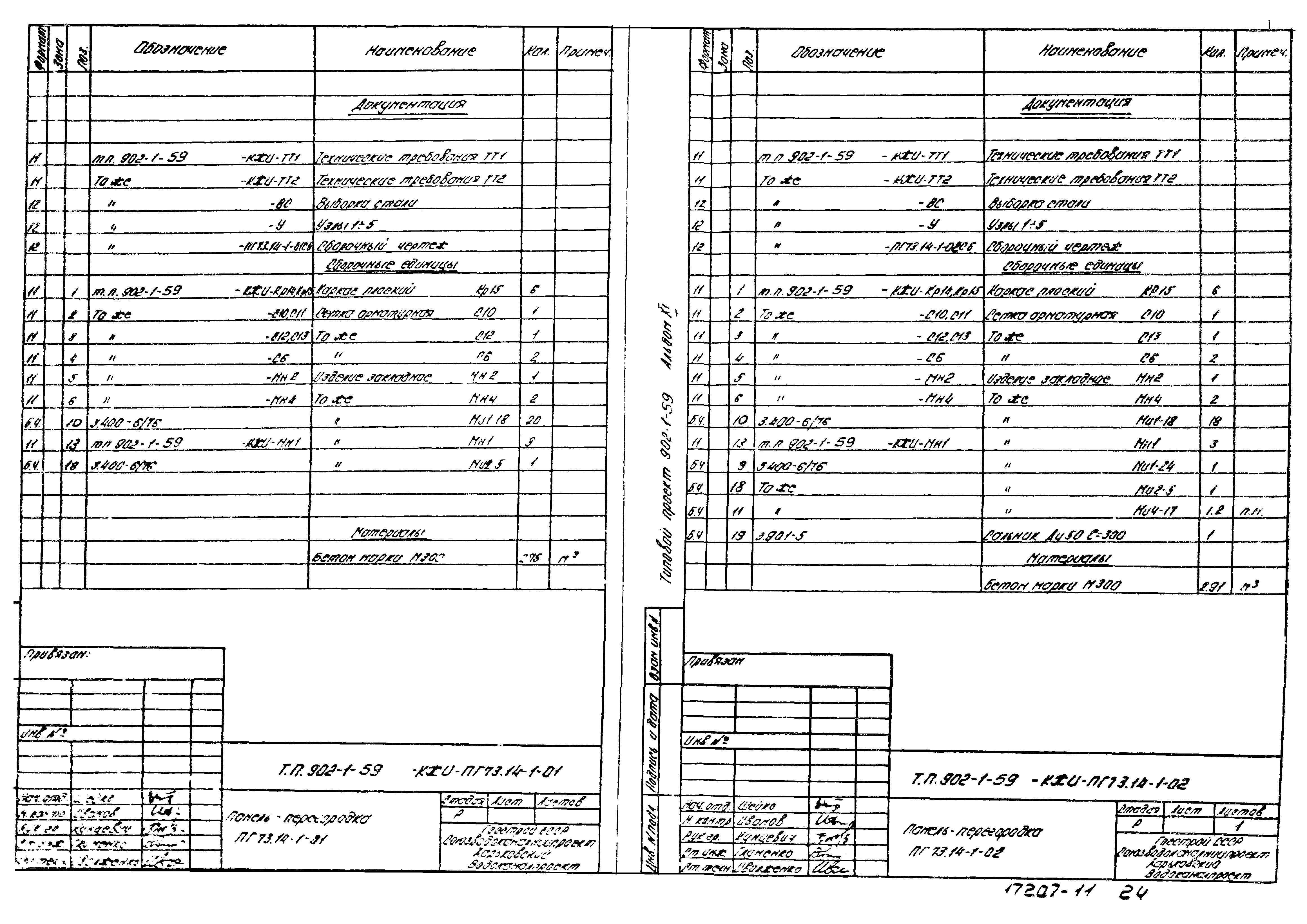 Типовой проект 902-1-59
