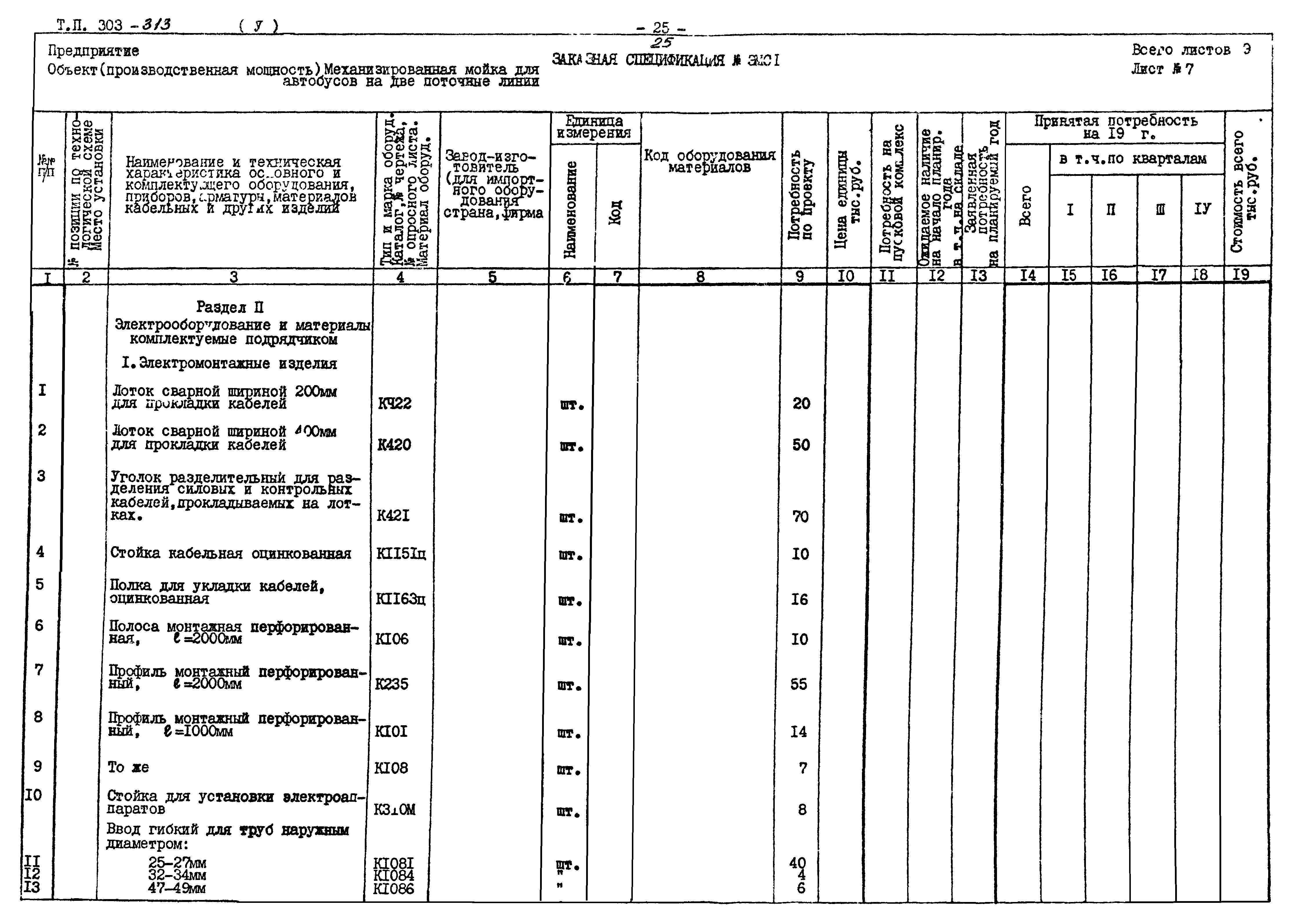 Типовой проект 503-313