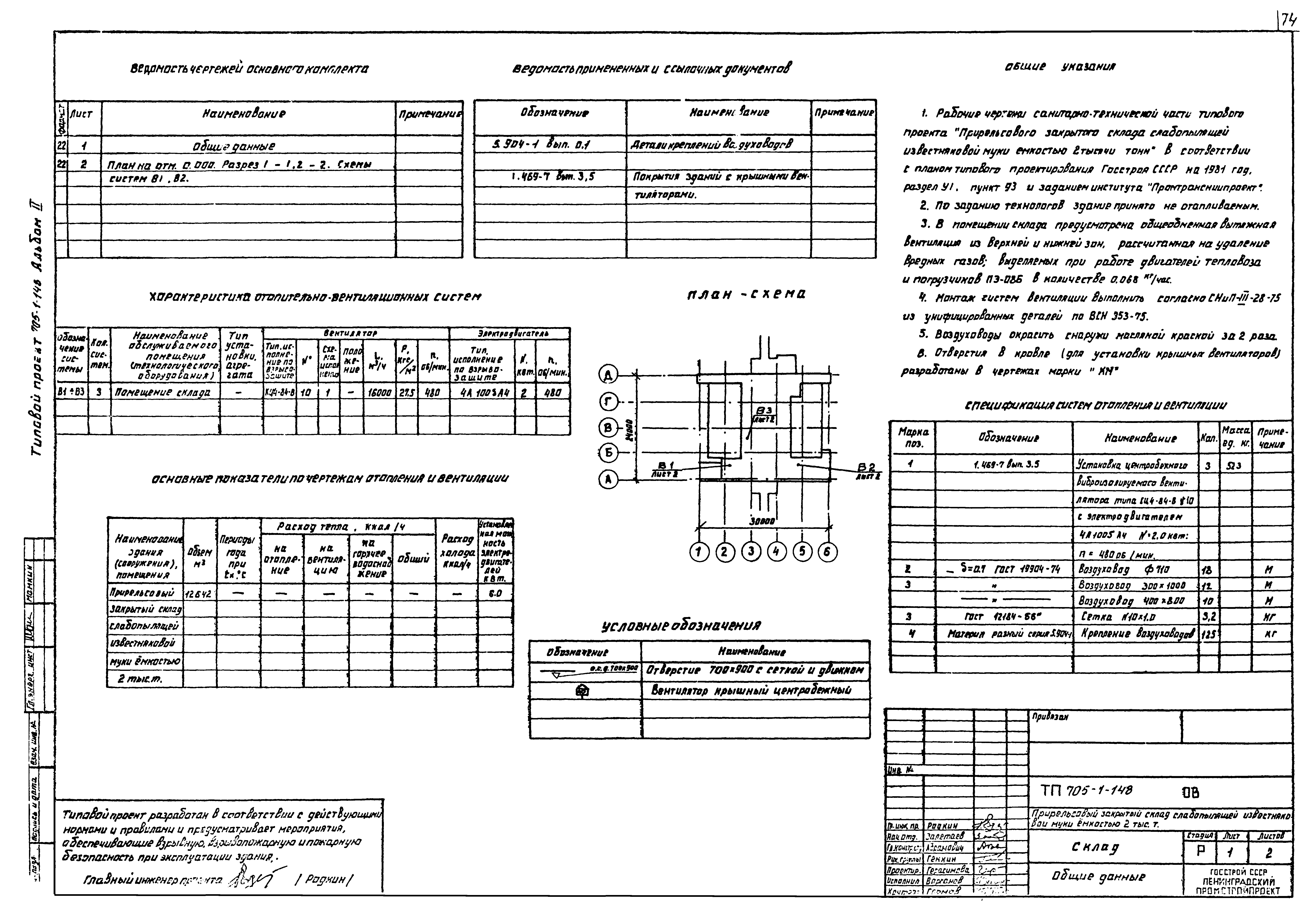 Типовой проект 705-1-148