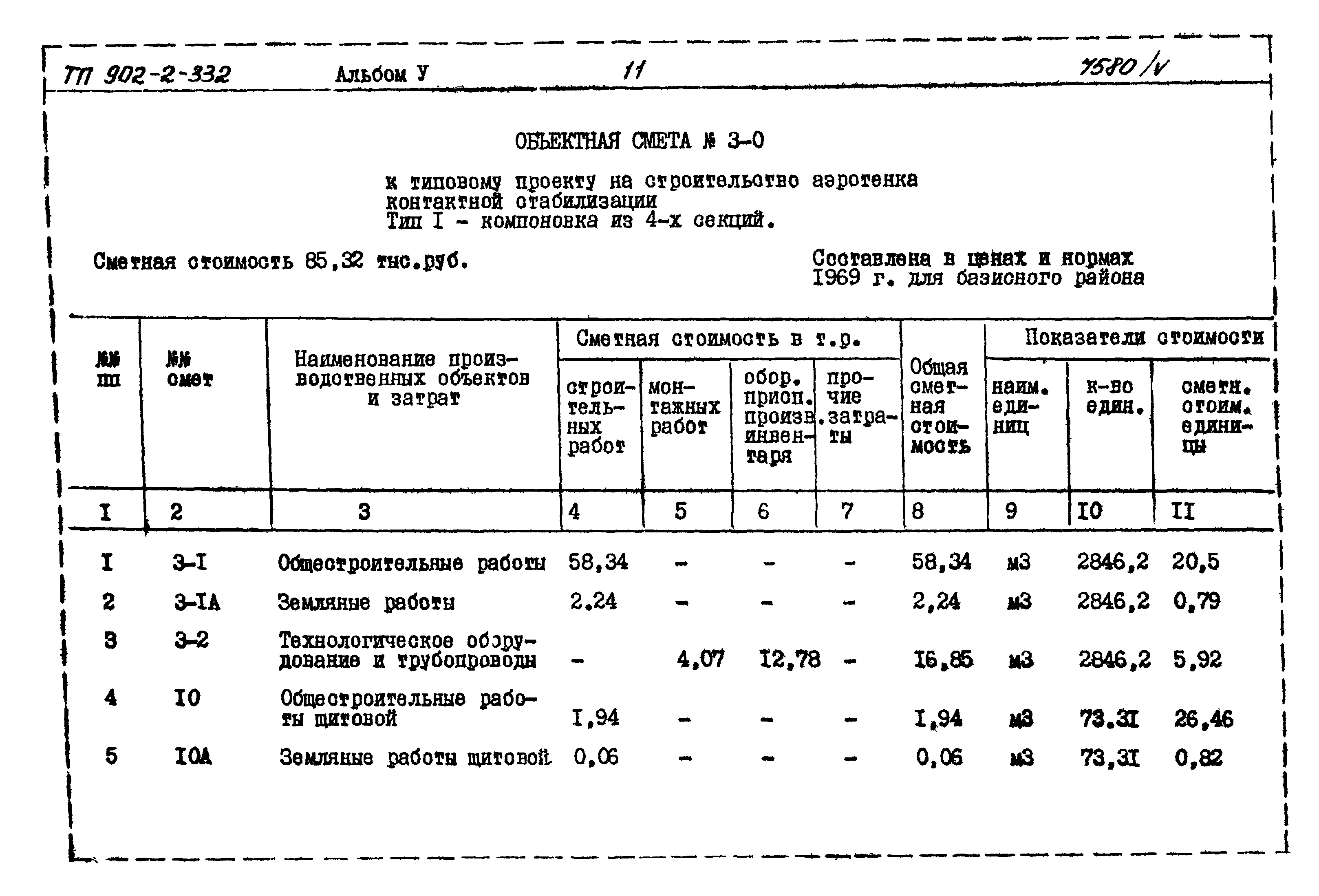 Типовой проект 902-2-332