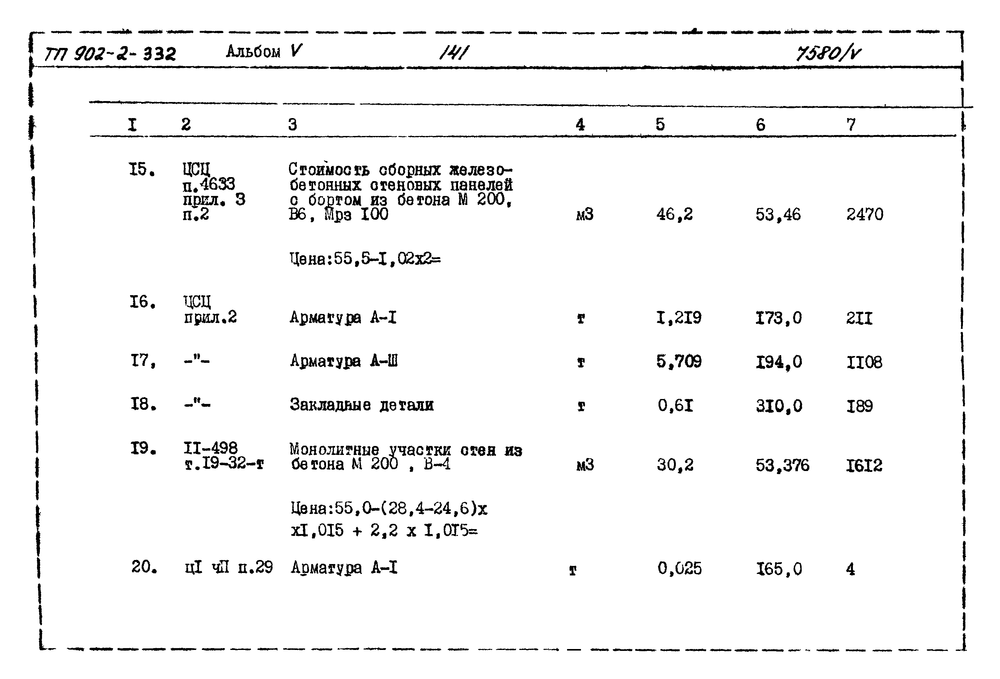 Типовой проект 902-2-332