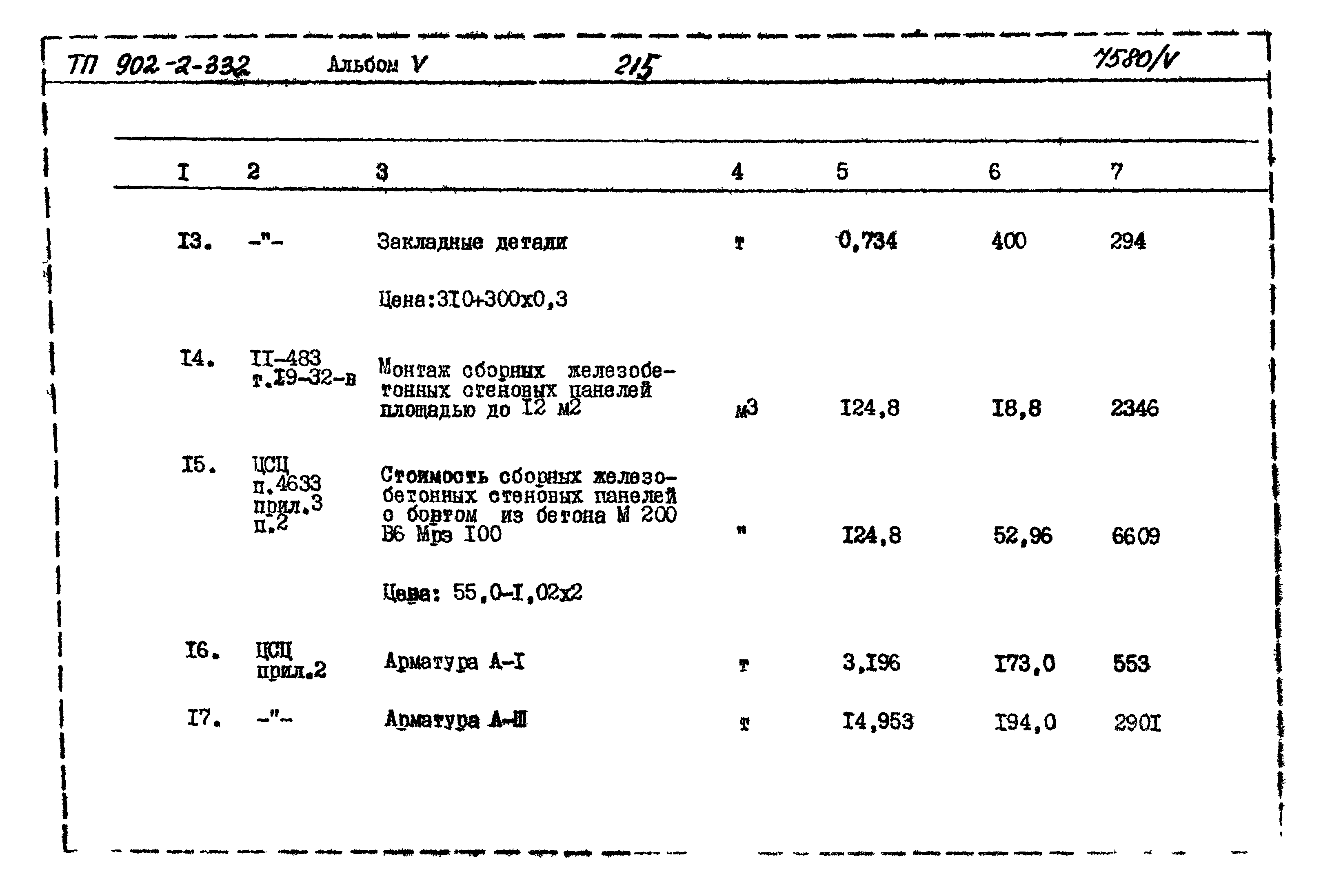 Типовой проект 902-2-332