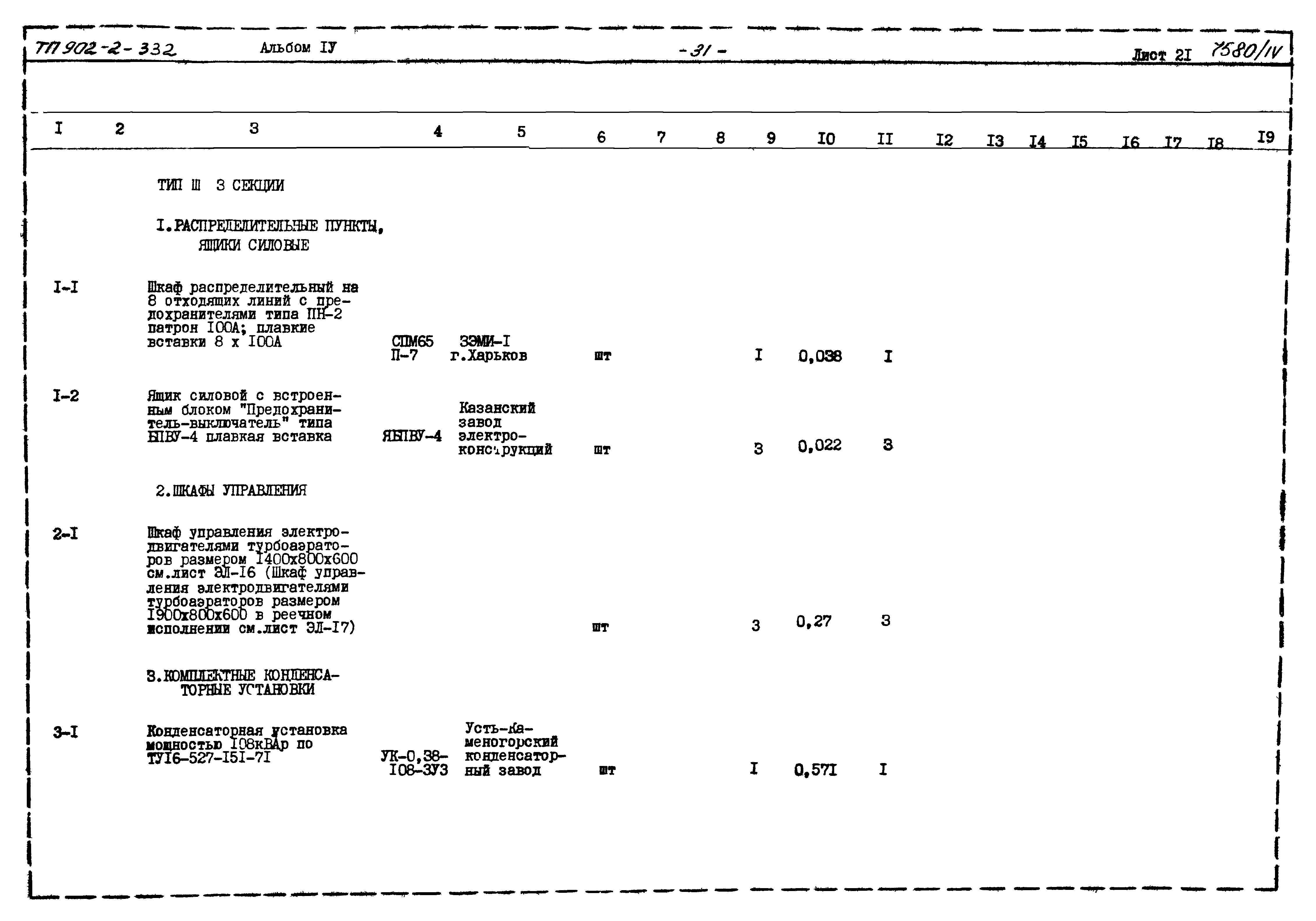 Типовой проект 902-2-332