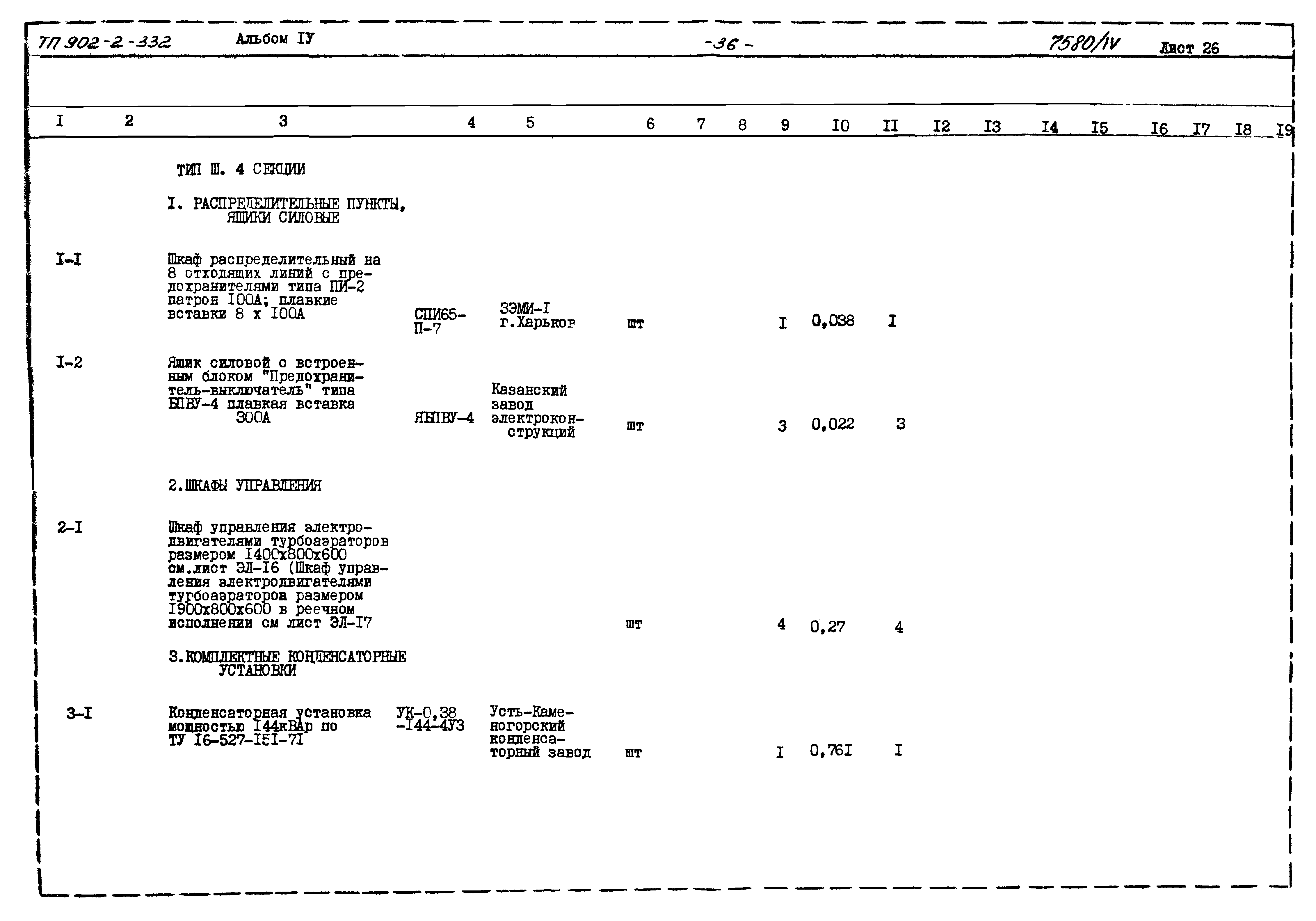 Типовой проект 902-2-332