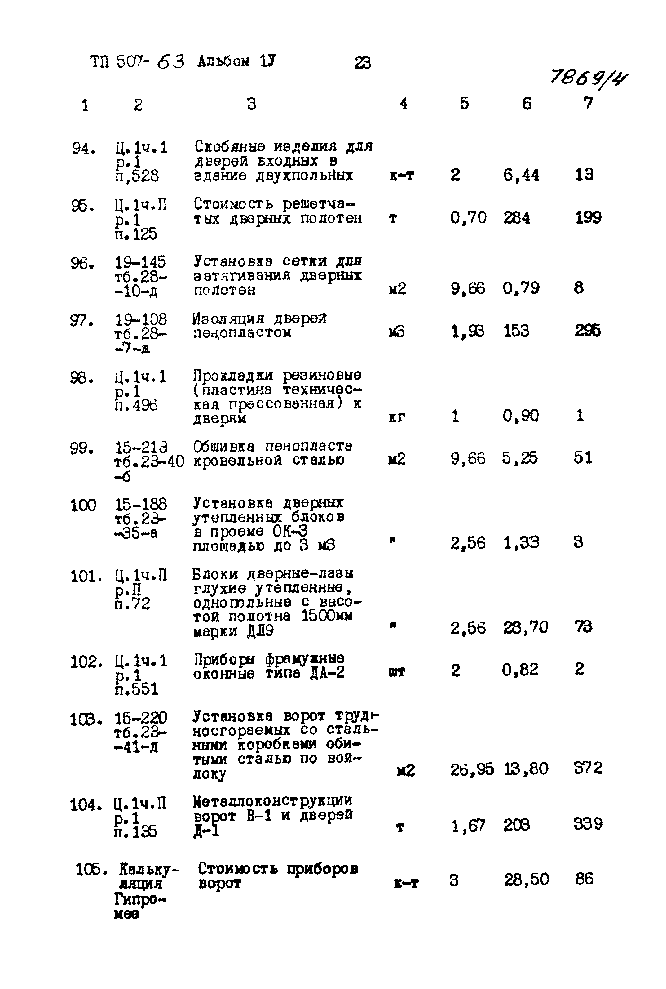 Типовой проект 507-63