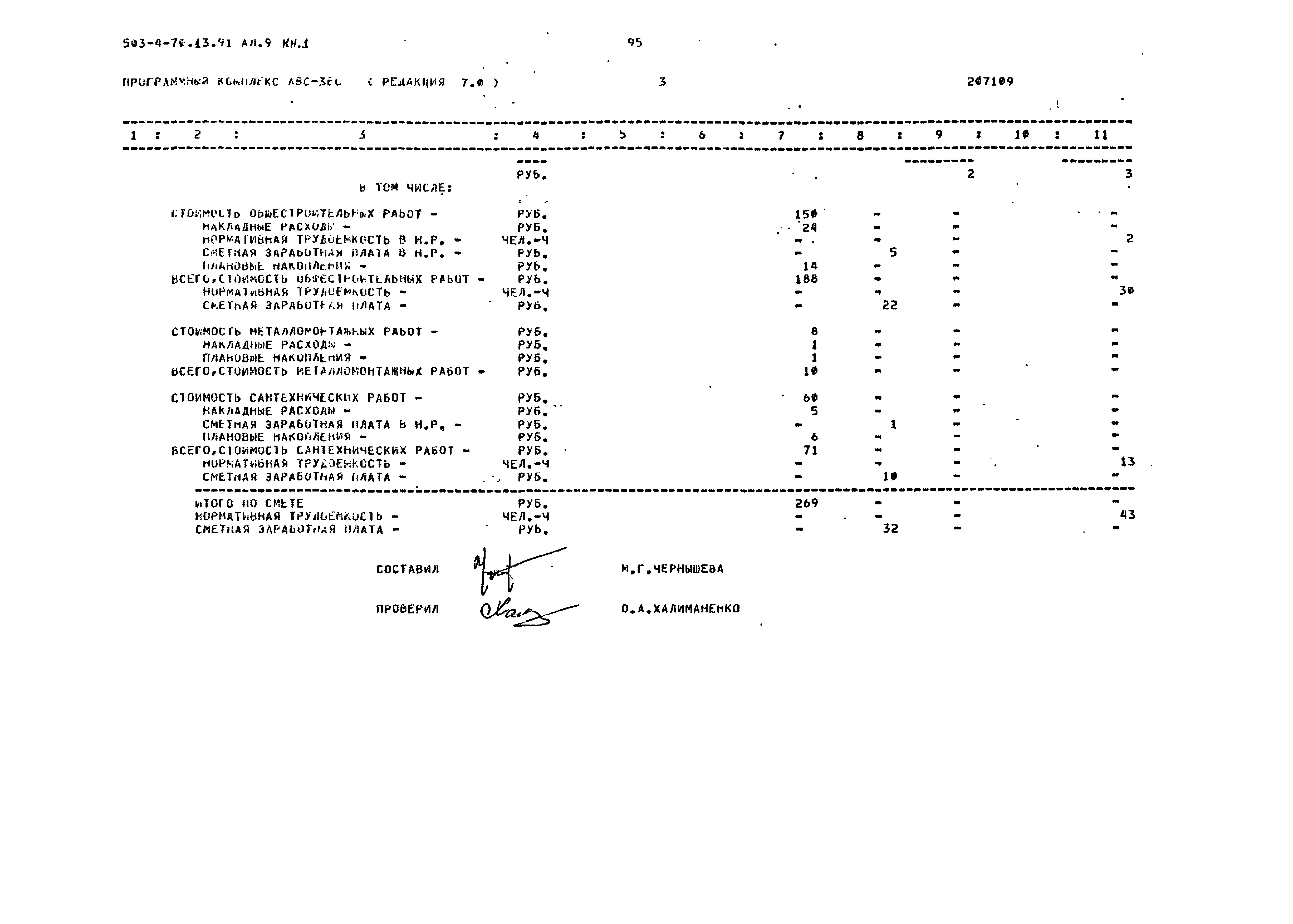 Типовой проект 503-4-70.13.91