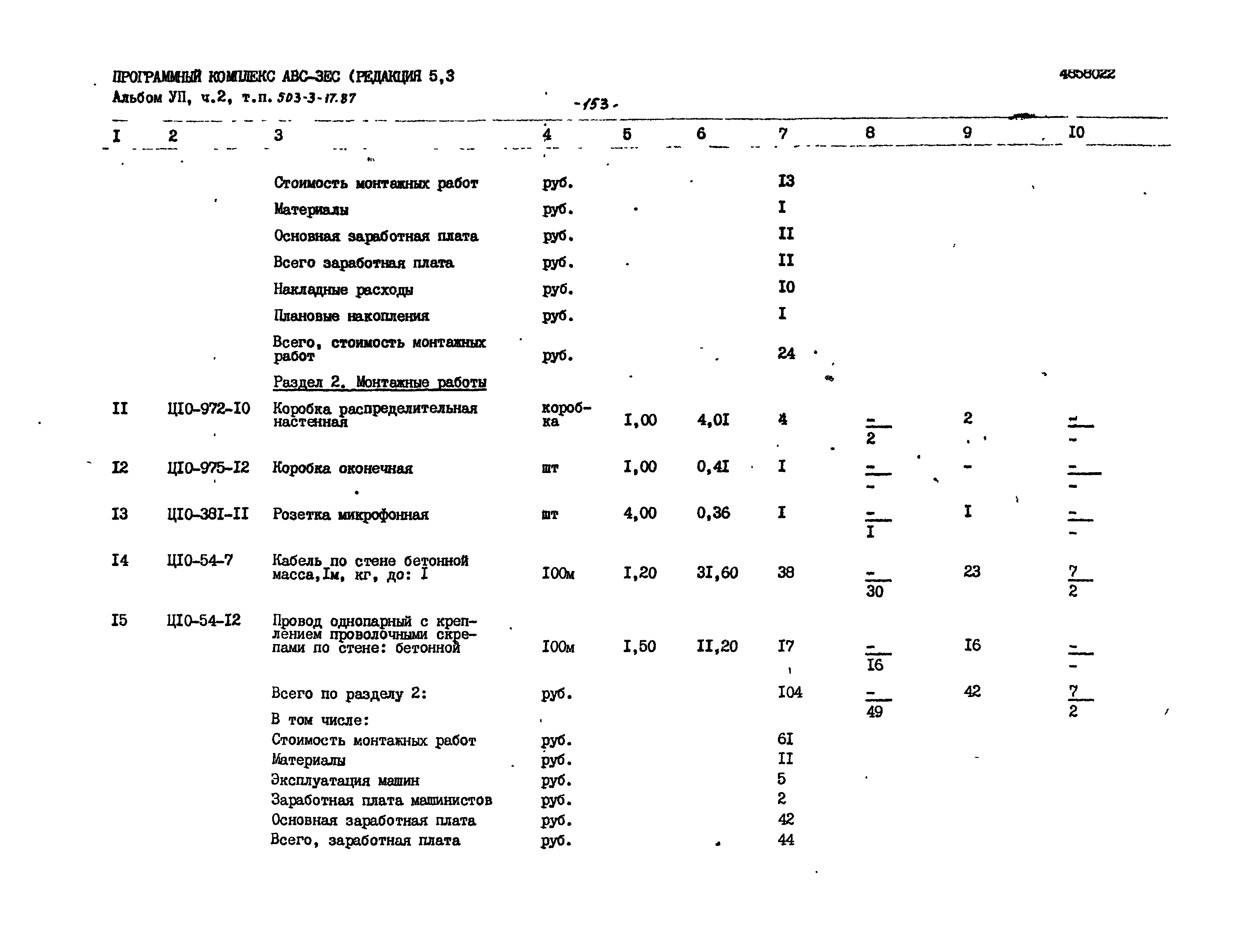 Типовой проект 503-3-17.87
