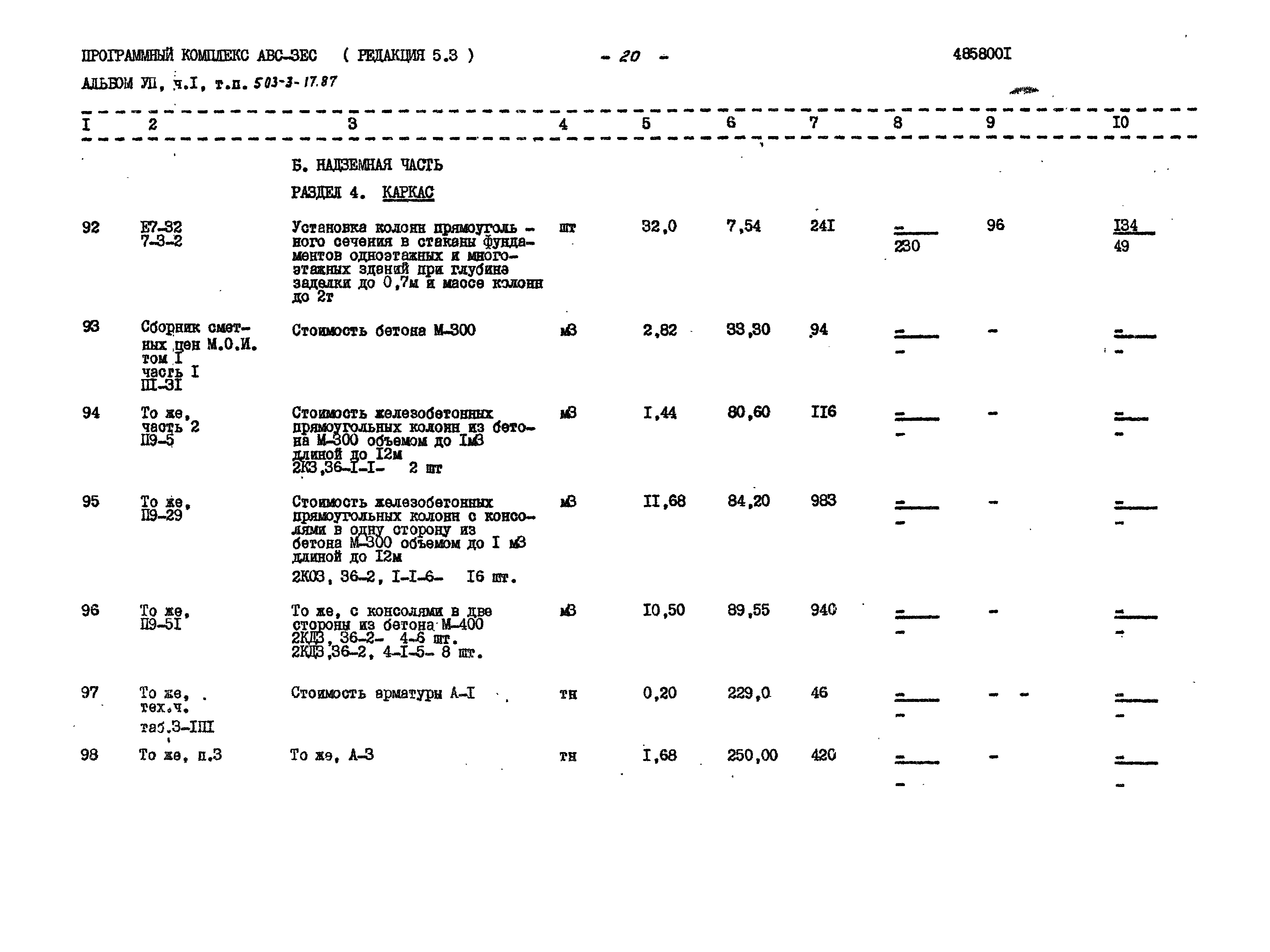 Типовой проект 503-3-17.87