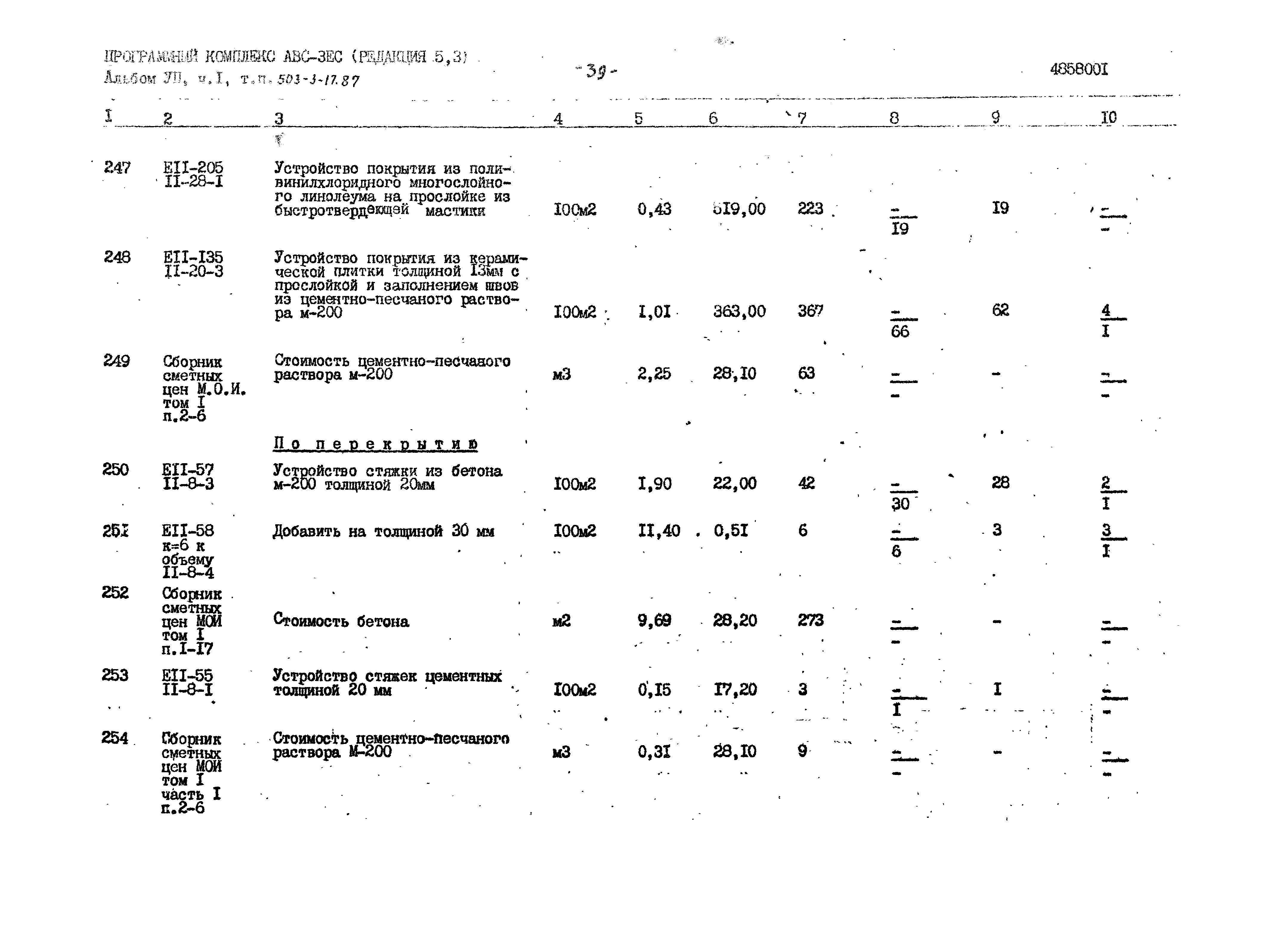 Типовой проект 503-3-17.87