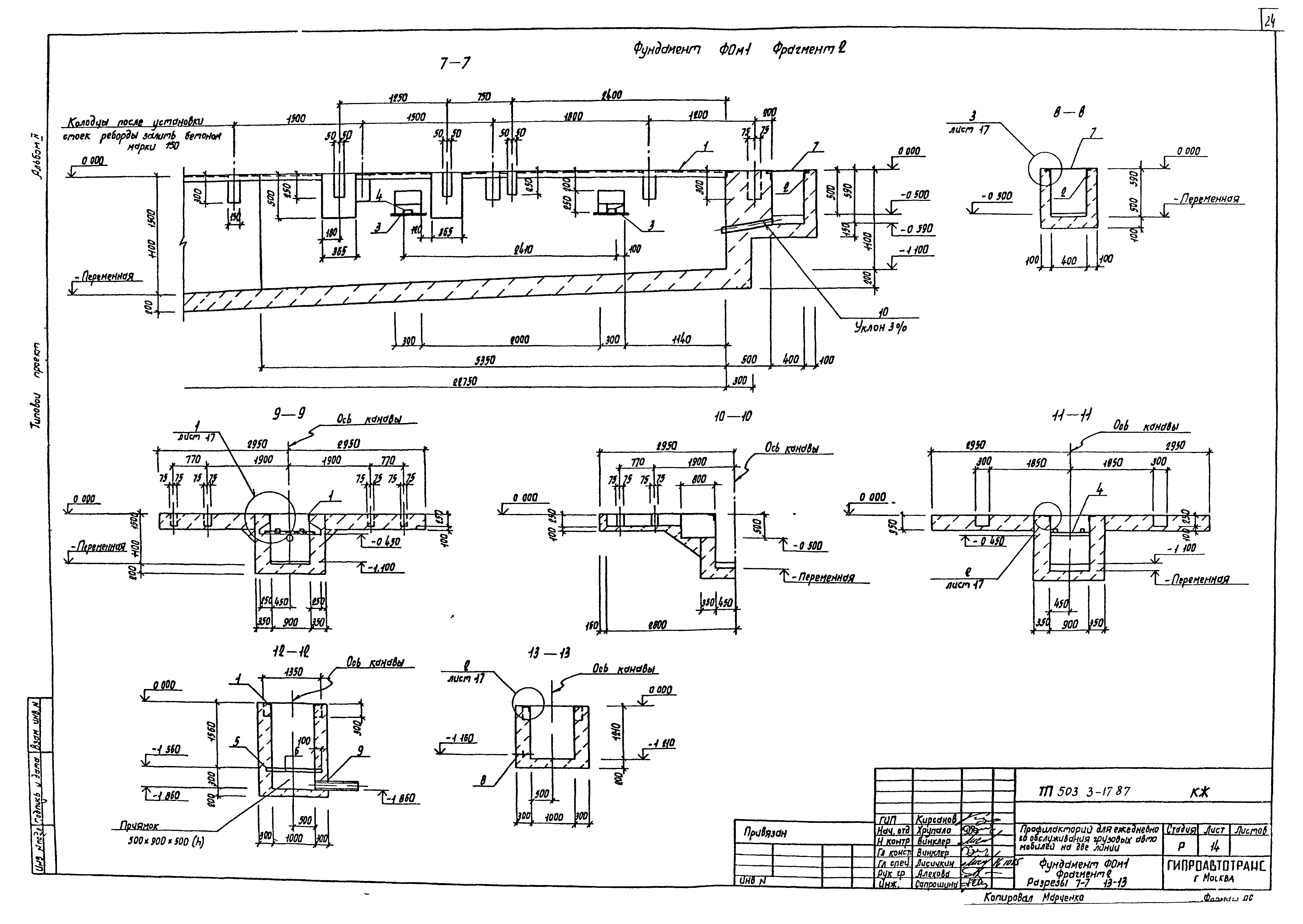 Типовой проект 503-3-17.87