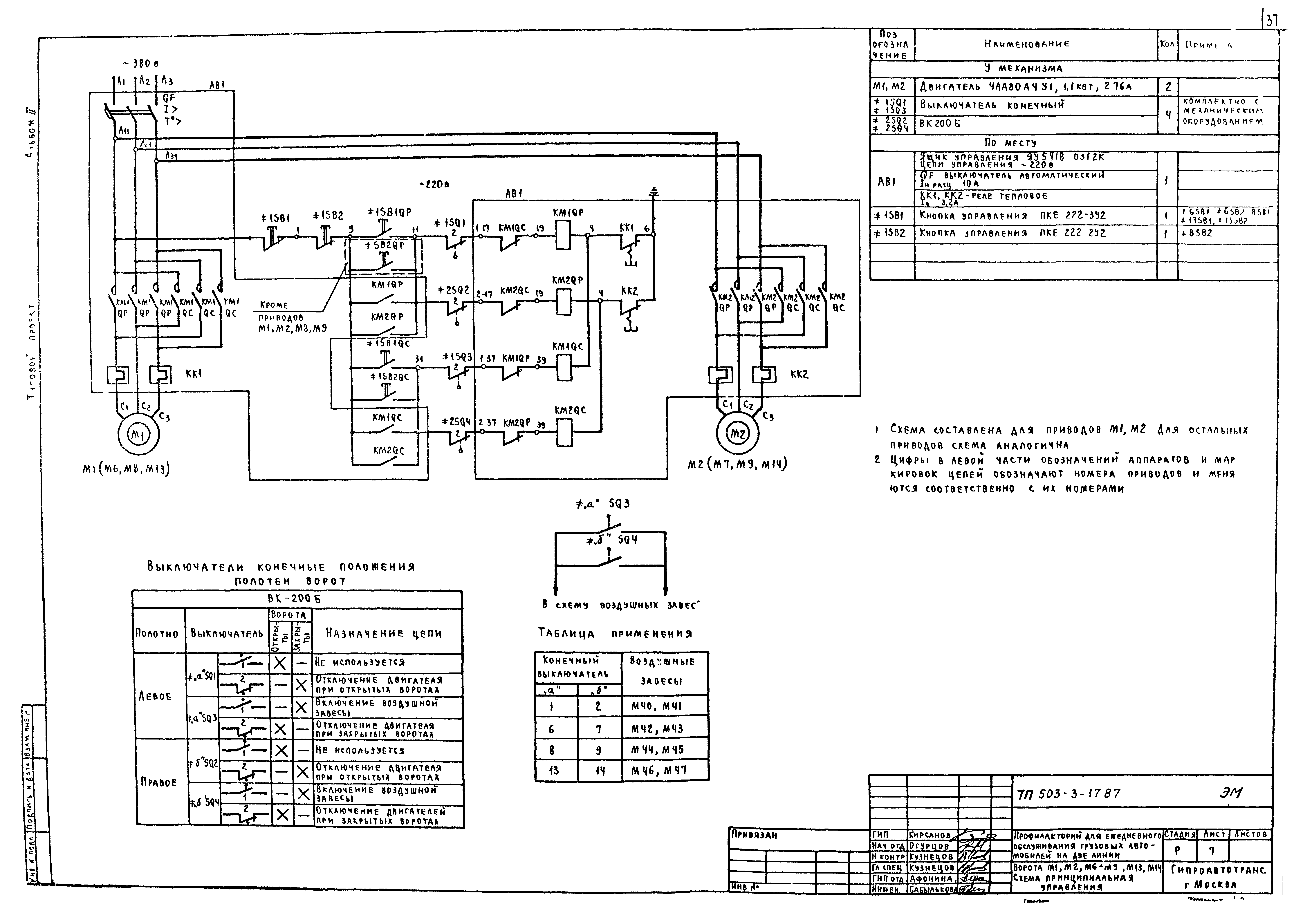 Типовой проект 503-3-17.87