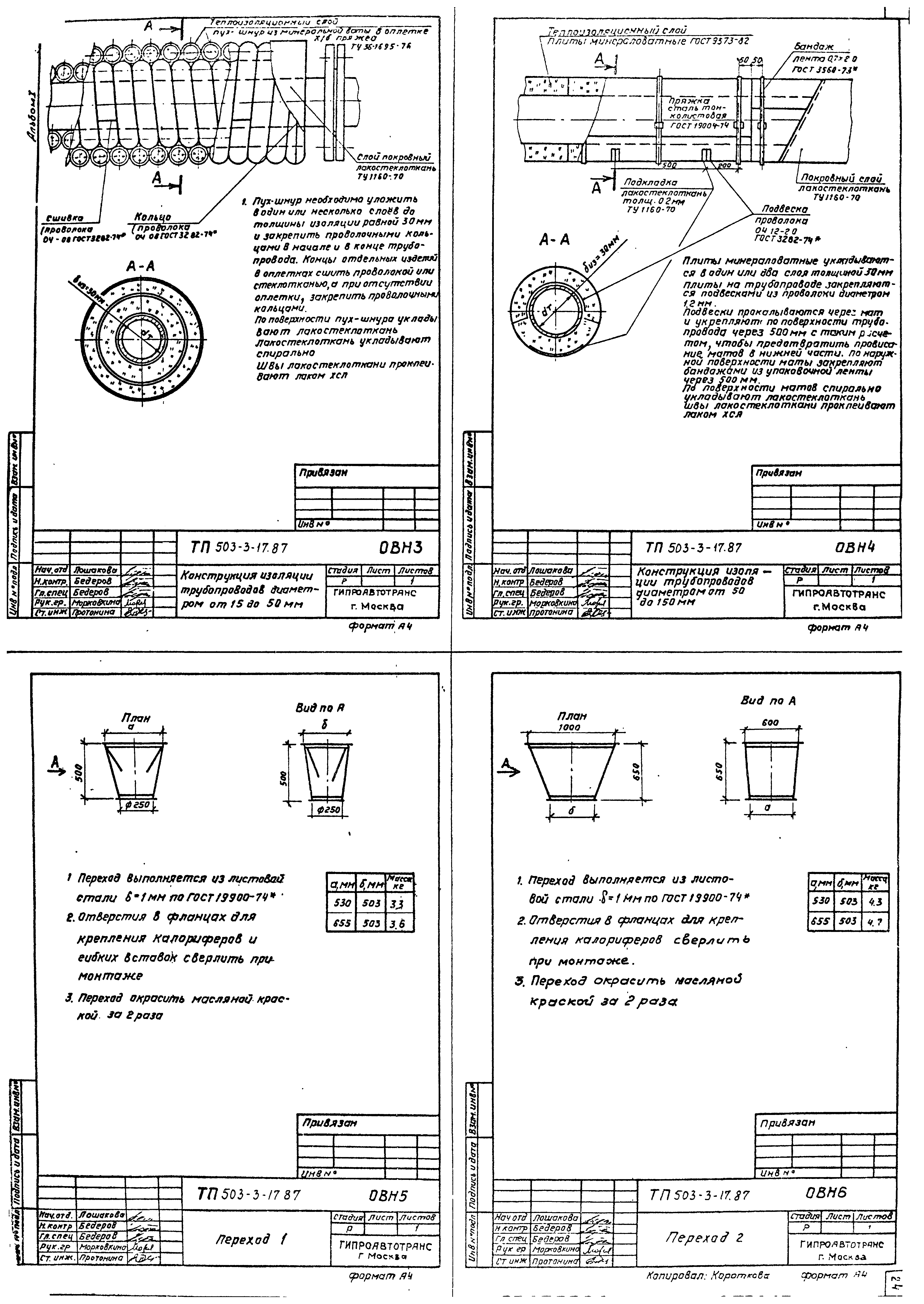 Типовой проект 503-3-17.87