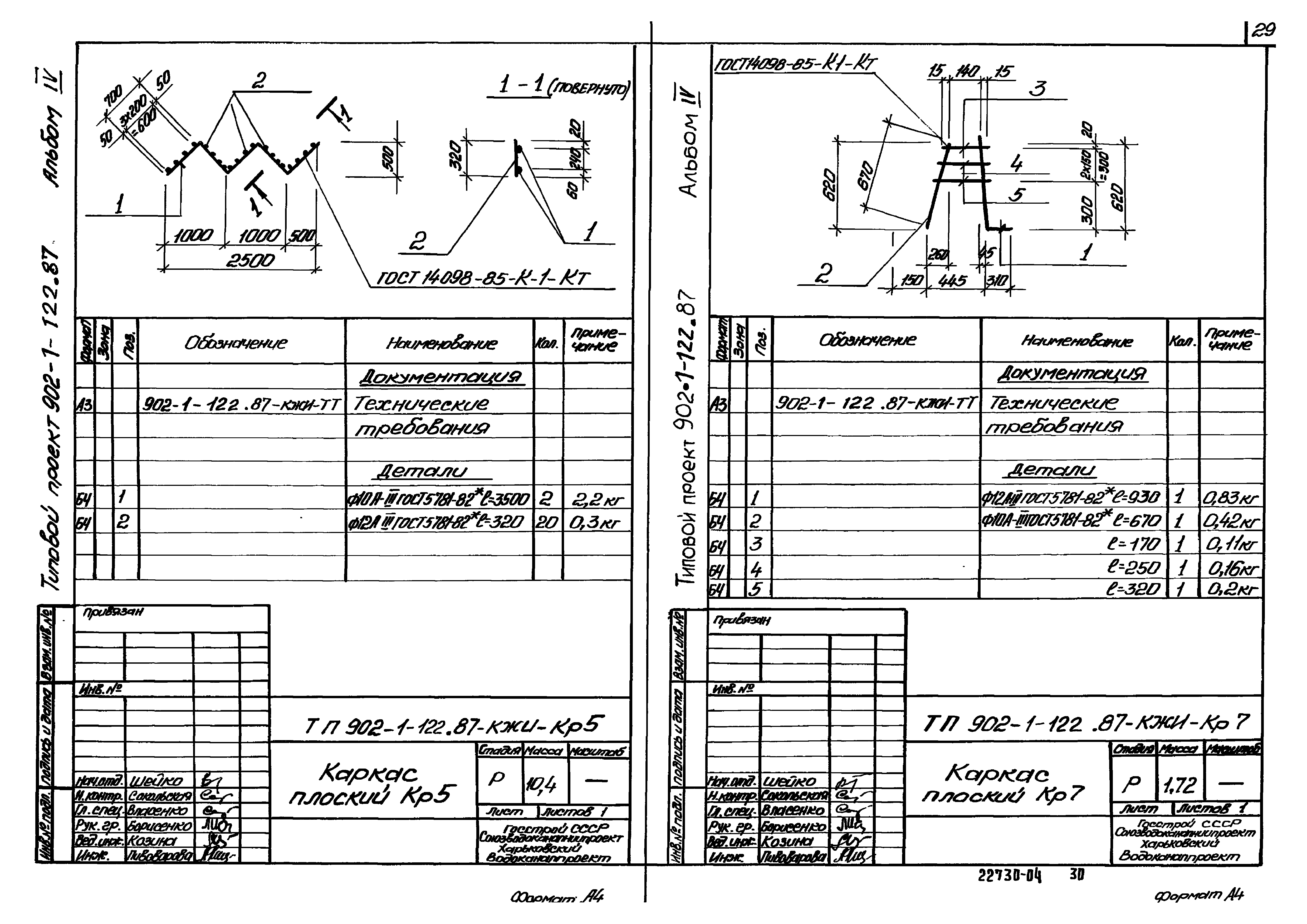 Типовой проект 902-1-122.87
