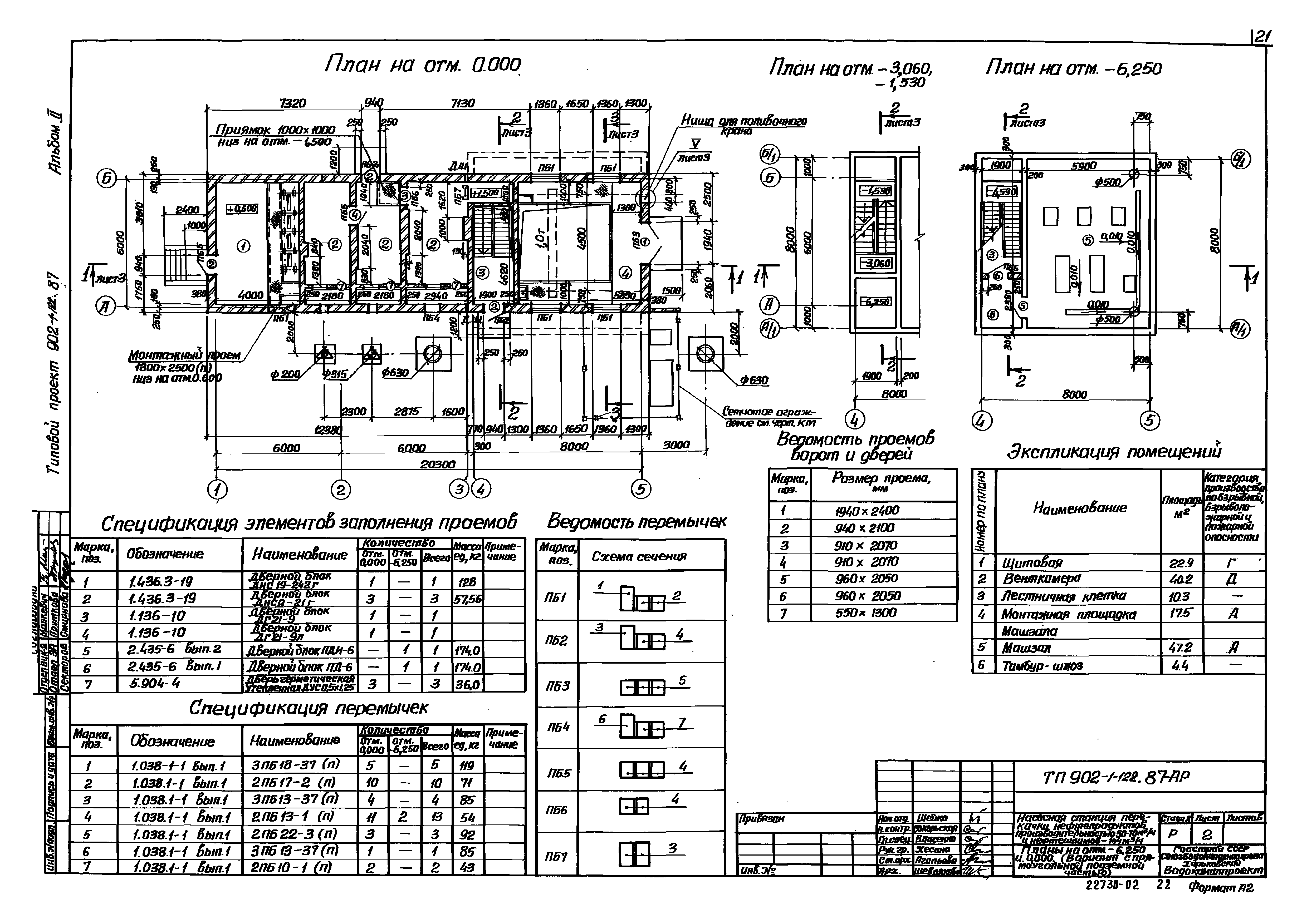 Типовой проект 902-1-122.87