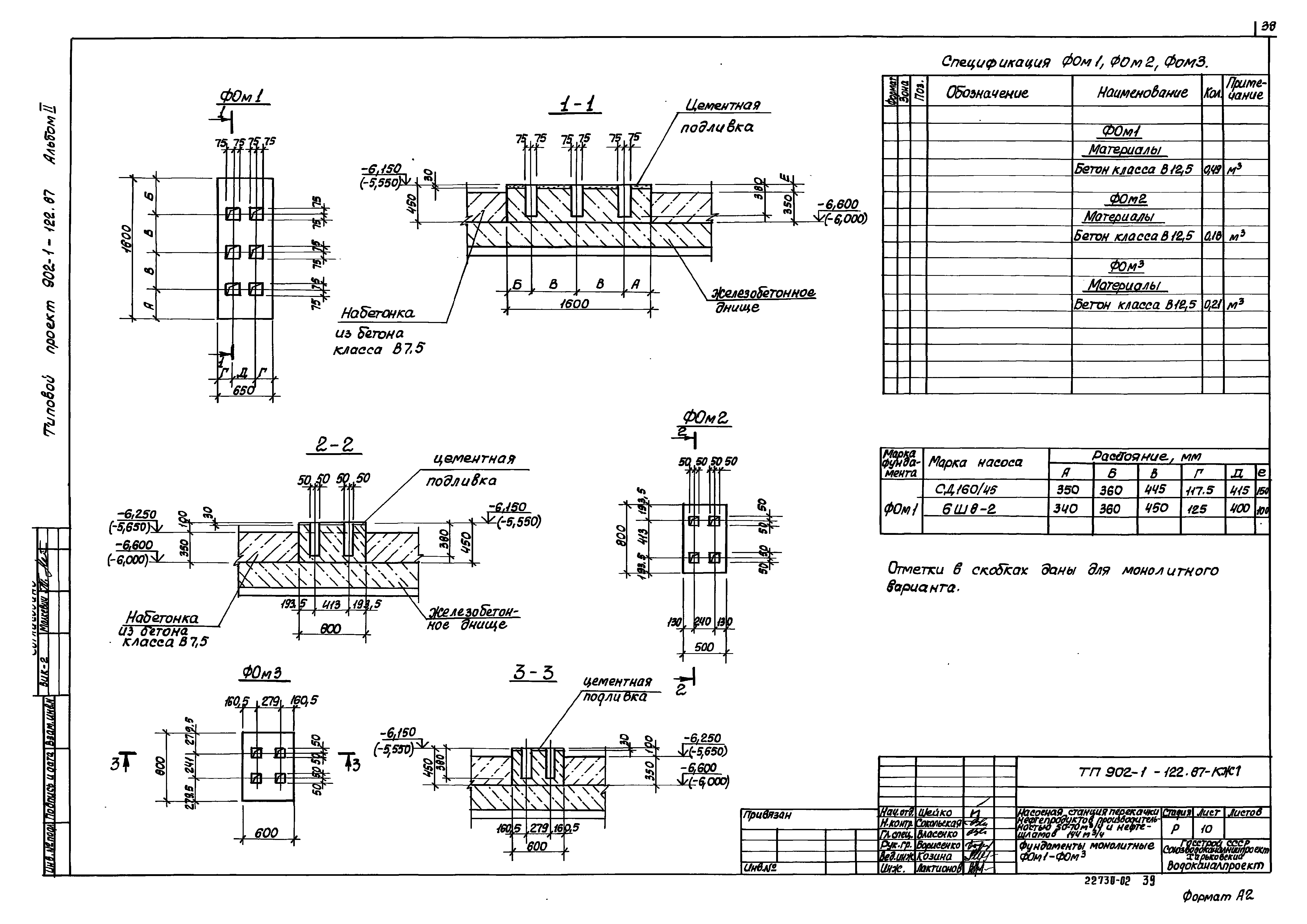 Типовой проект 902-1-122.87
