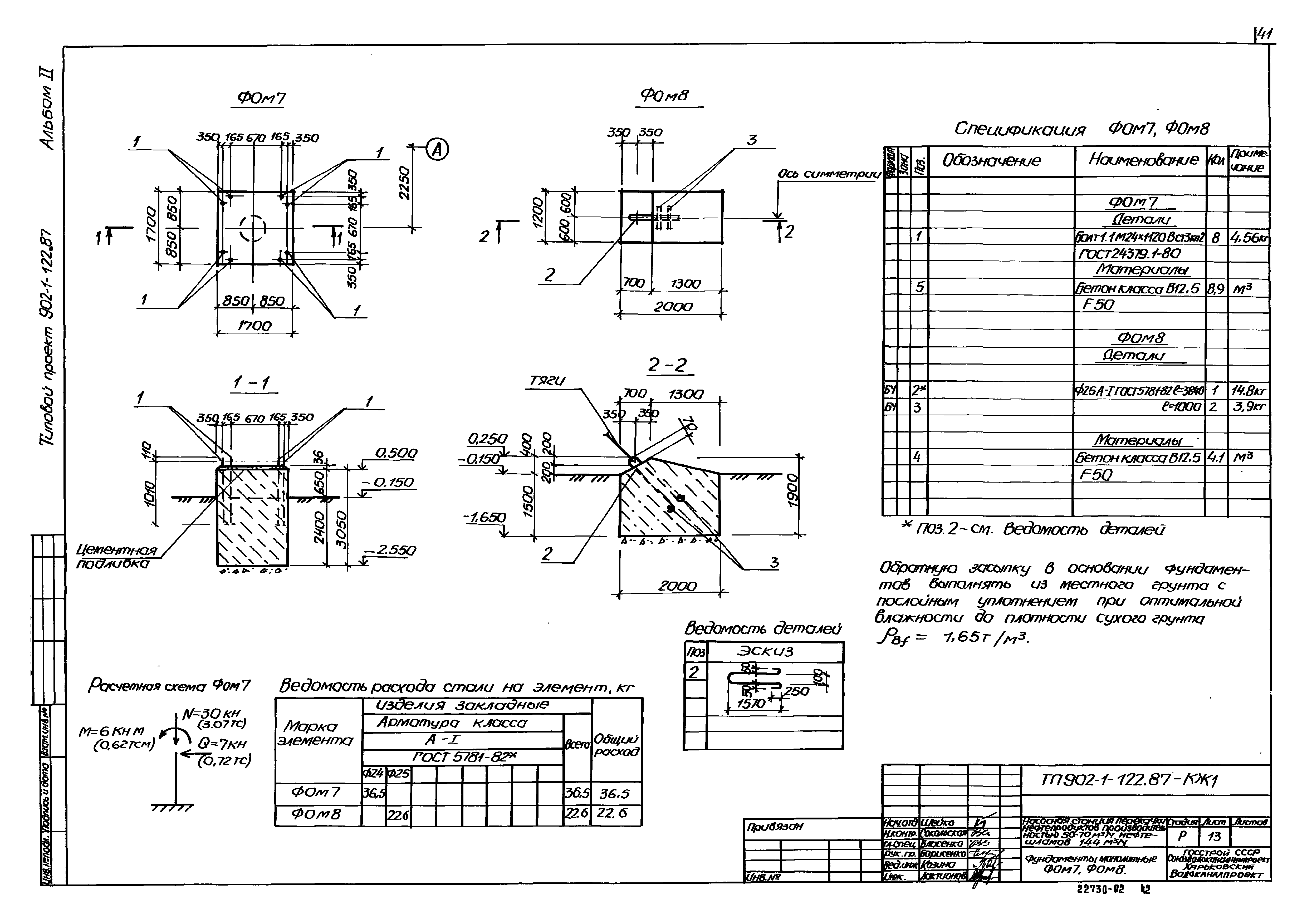 Типовой проект 902-1-122.87