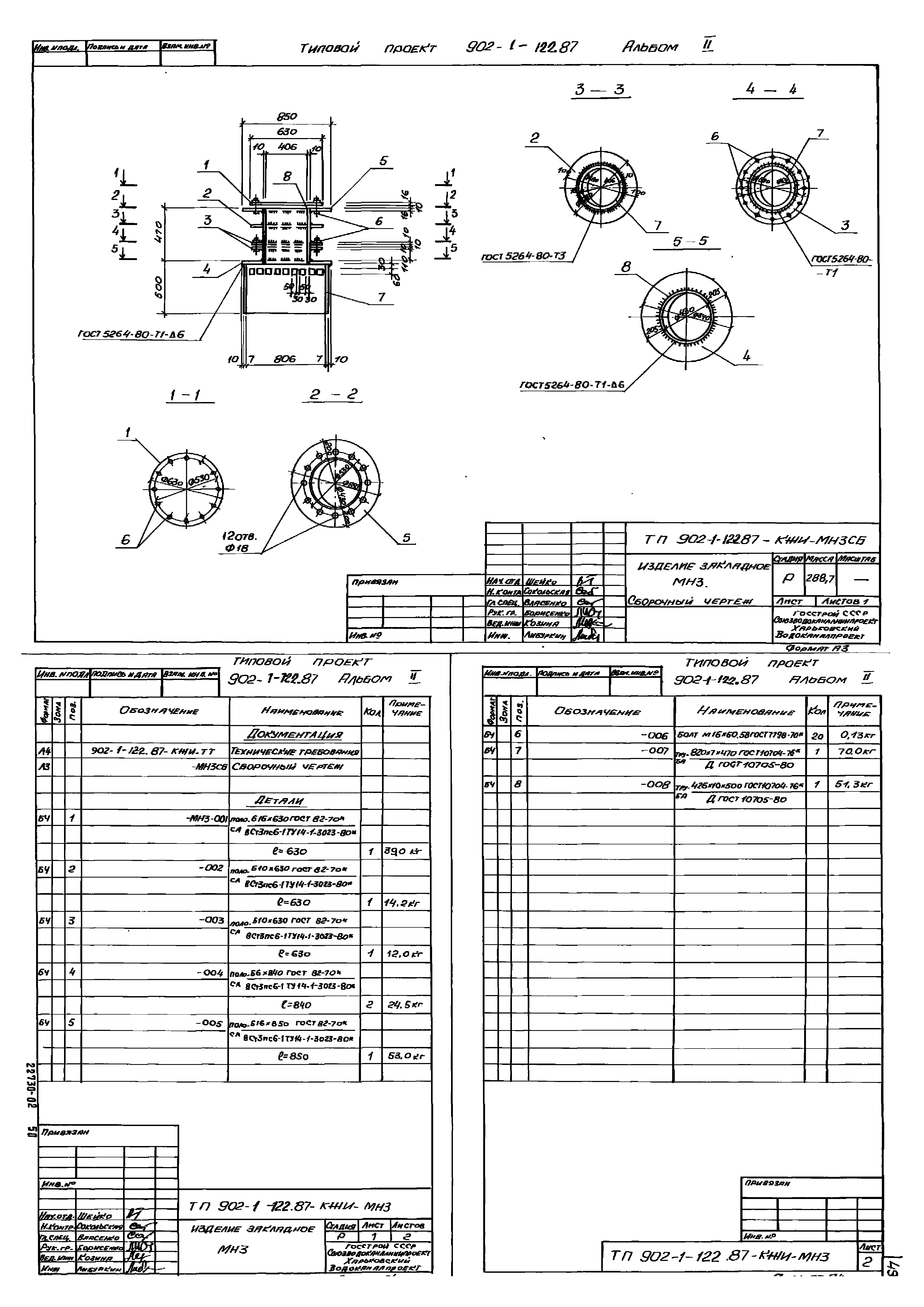 Типовой проект 902-1-122.87