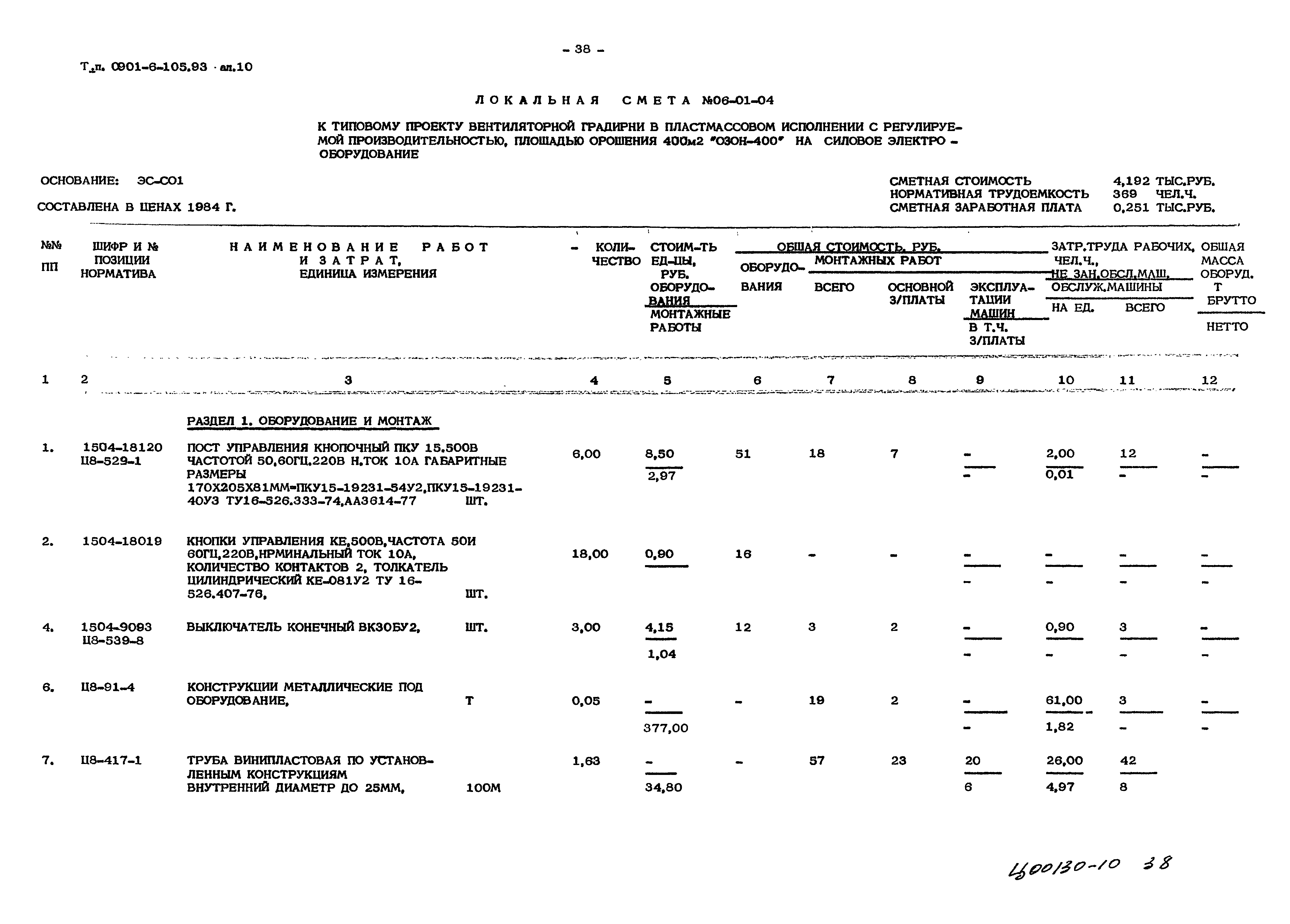 Типовой проект 901-6-105.93